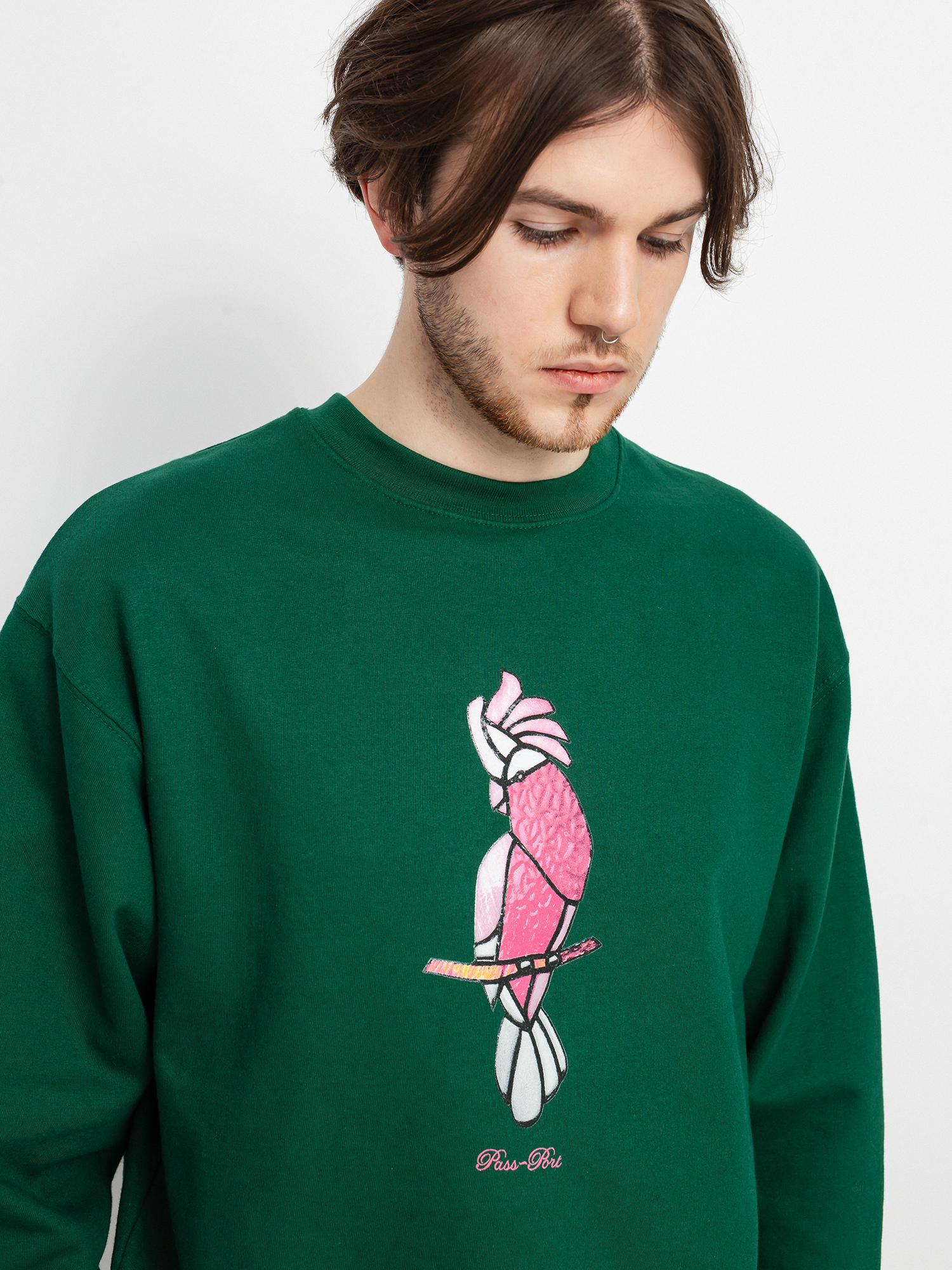 Mikina Pass Port Glass Galah (dark green)