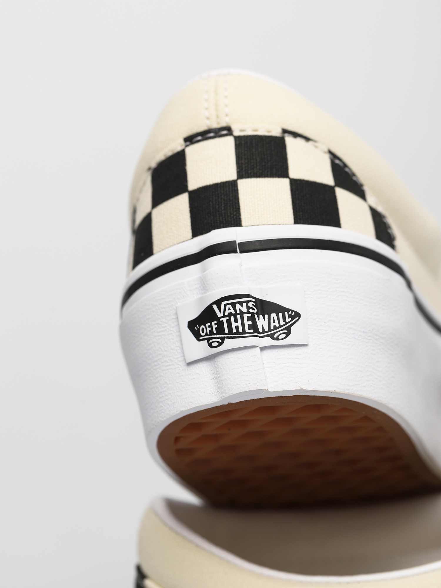 Boty Vans Classic Slip On Platform (blk whtchckerboard/wht)