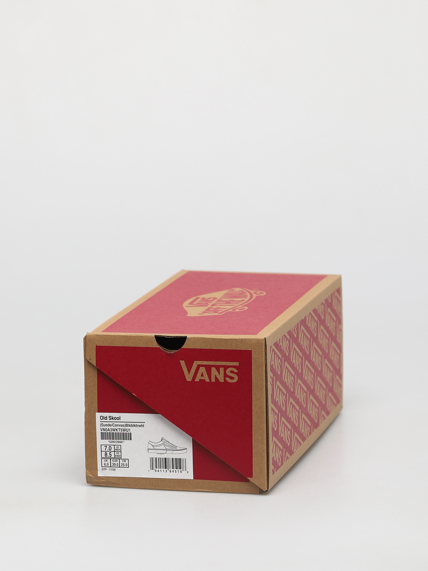 Boty Vans Old Skool (suede/canvas black/black/true white)