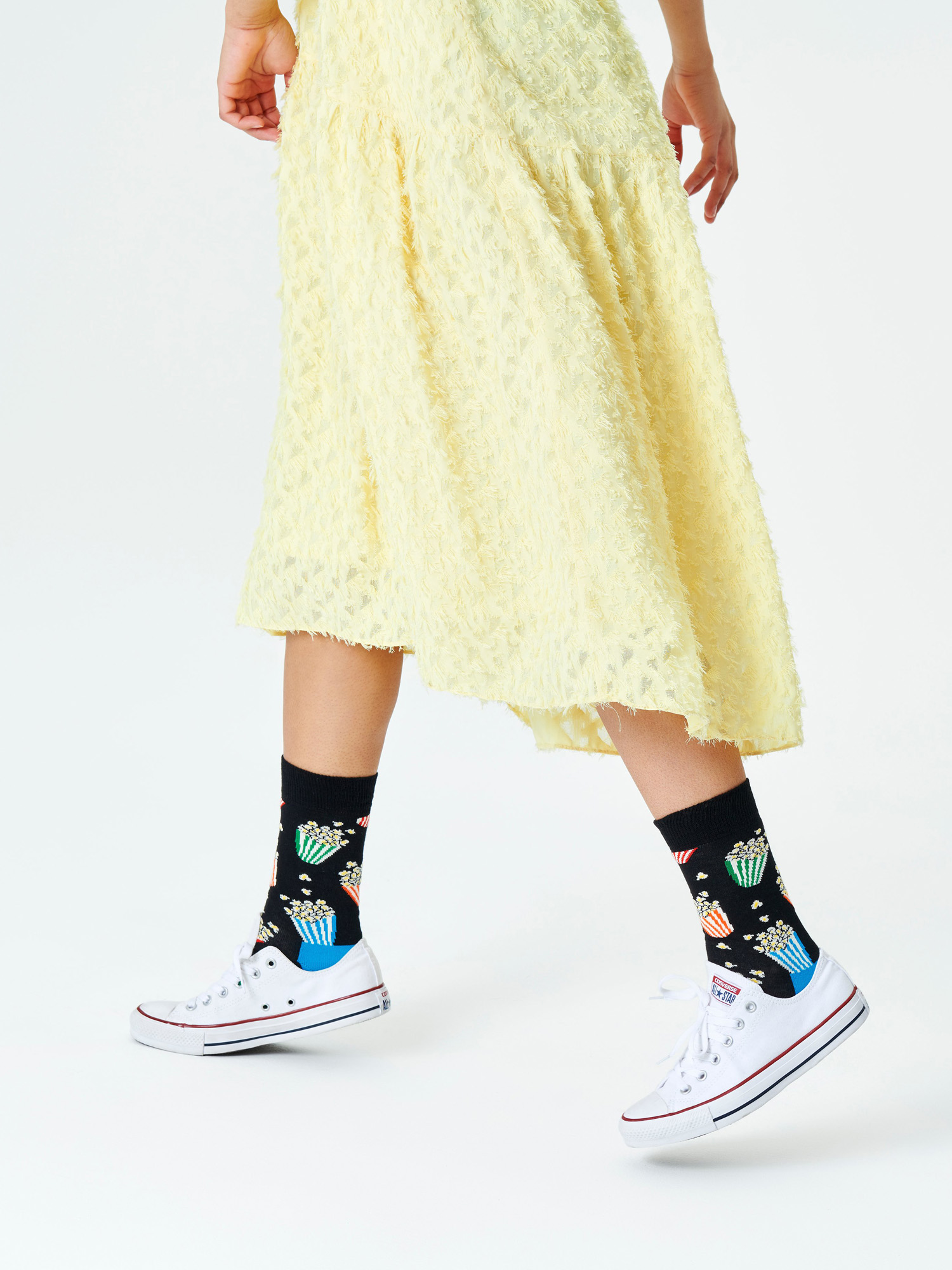 Ponožky Happy Socks Popcorn (black)