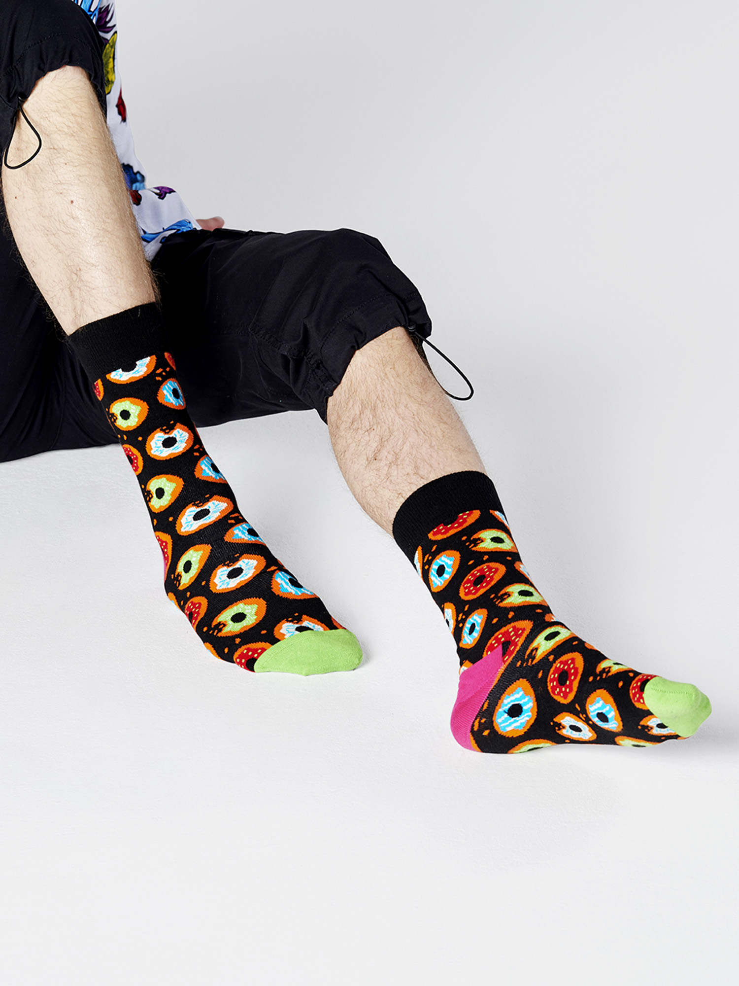 Ponožky Happy Socks Donut (black)
