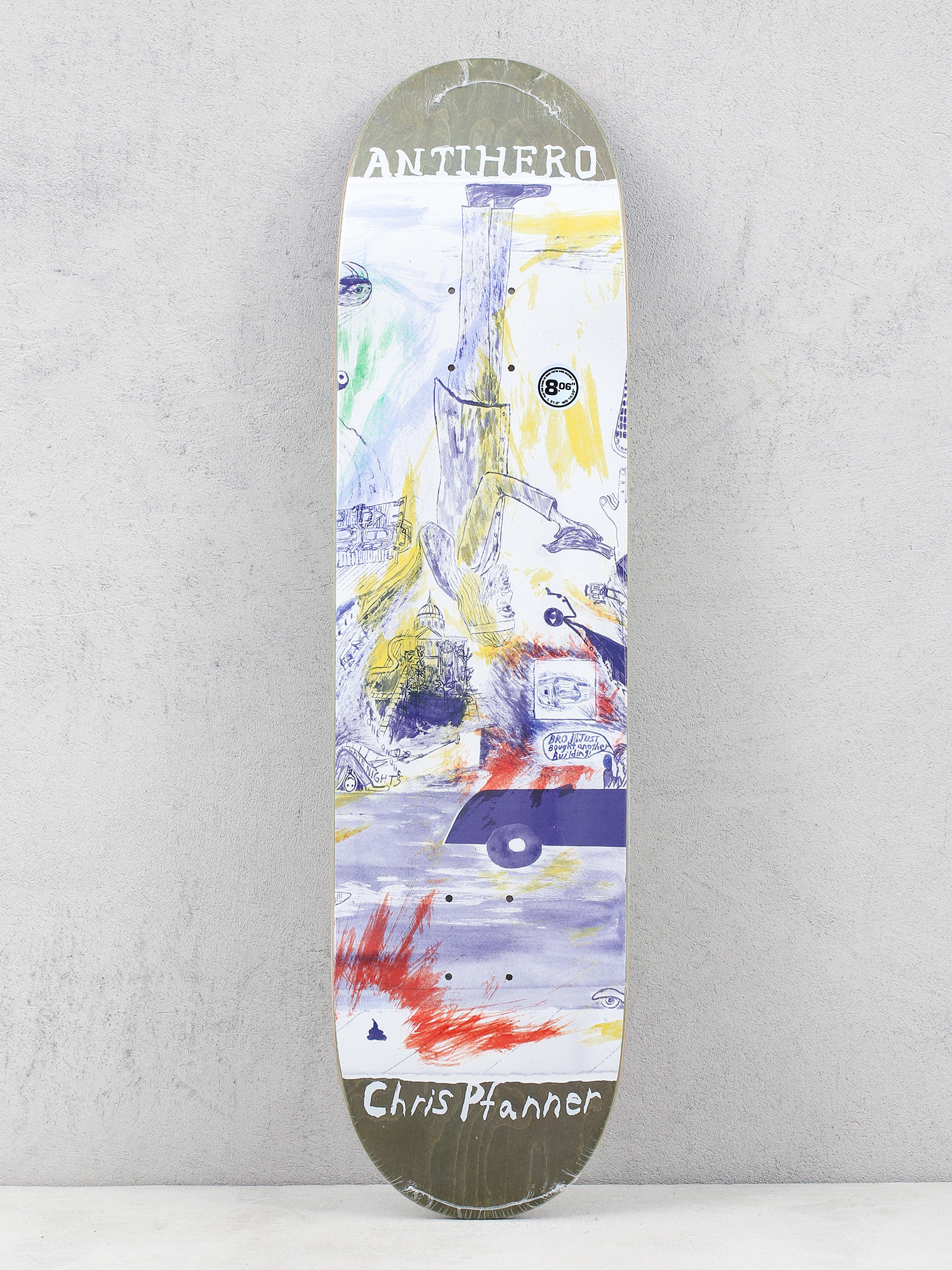 Deska Antihero Pfanner Sf Then And Now (military)