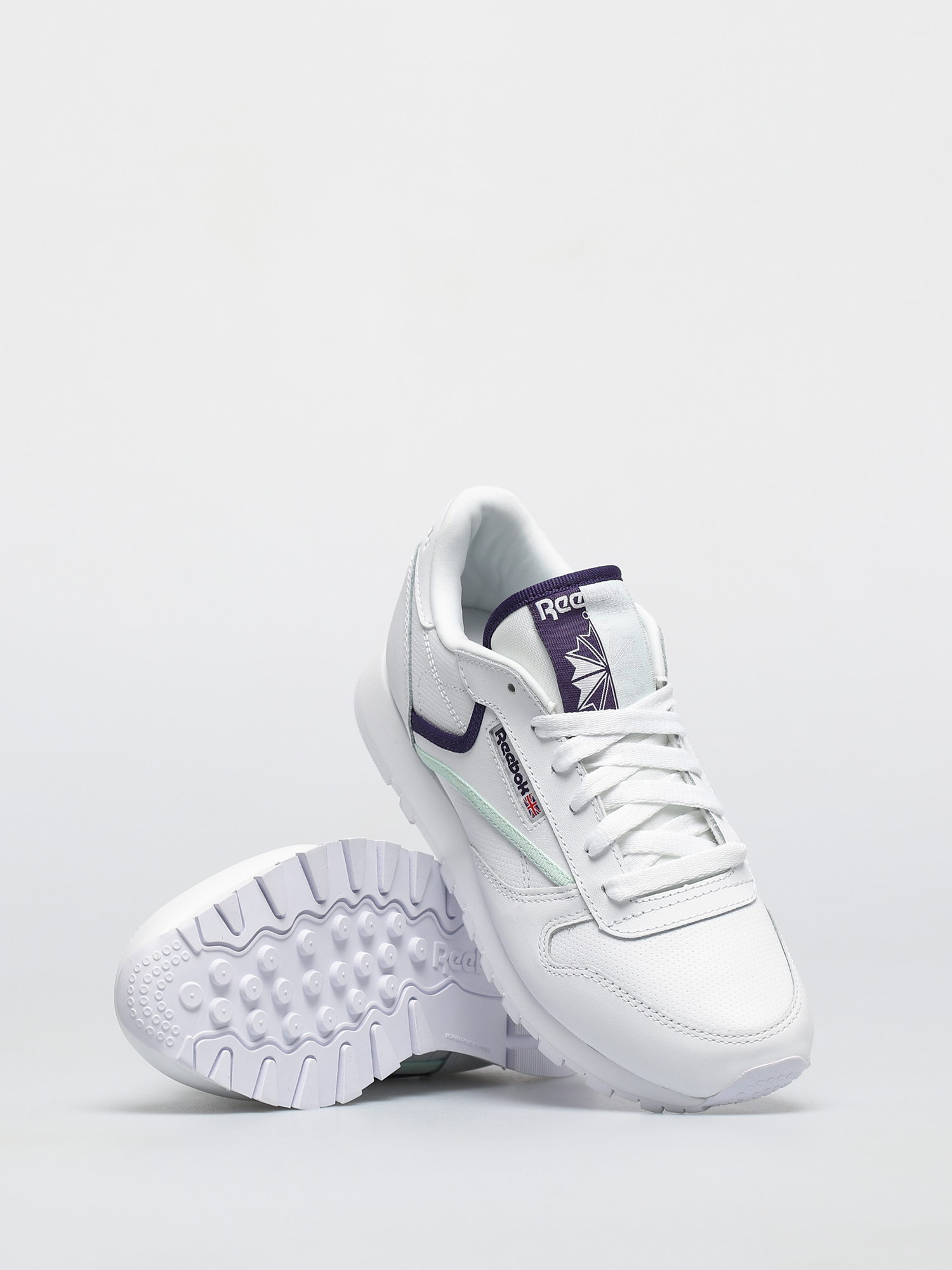 Boty Reebok Cl Lthr Wmn (cblack/carbon/vecred)