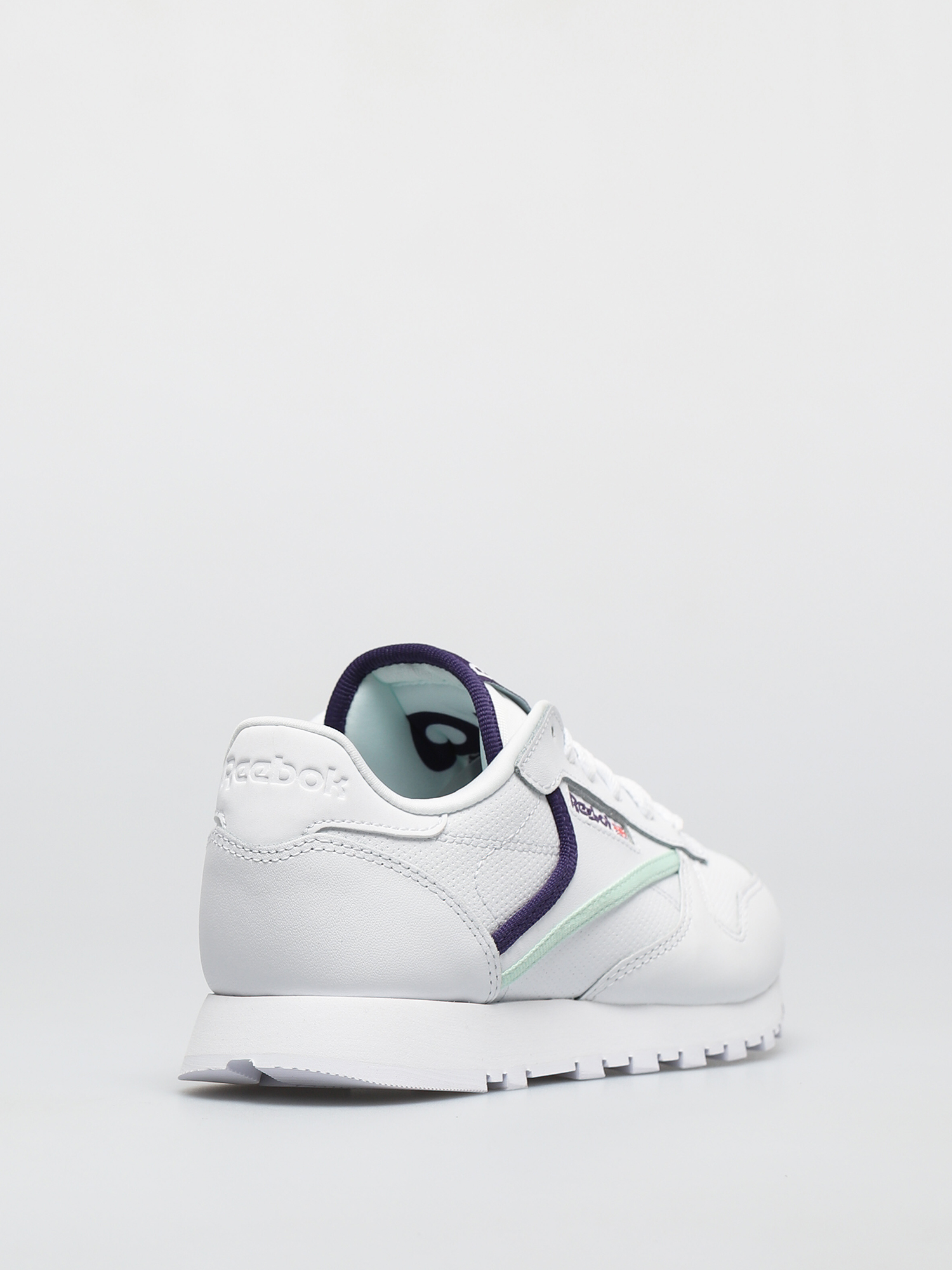 Boty Reebok Cl Lthr Wmn (cblack/carbon/vecred)