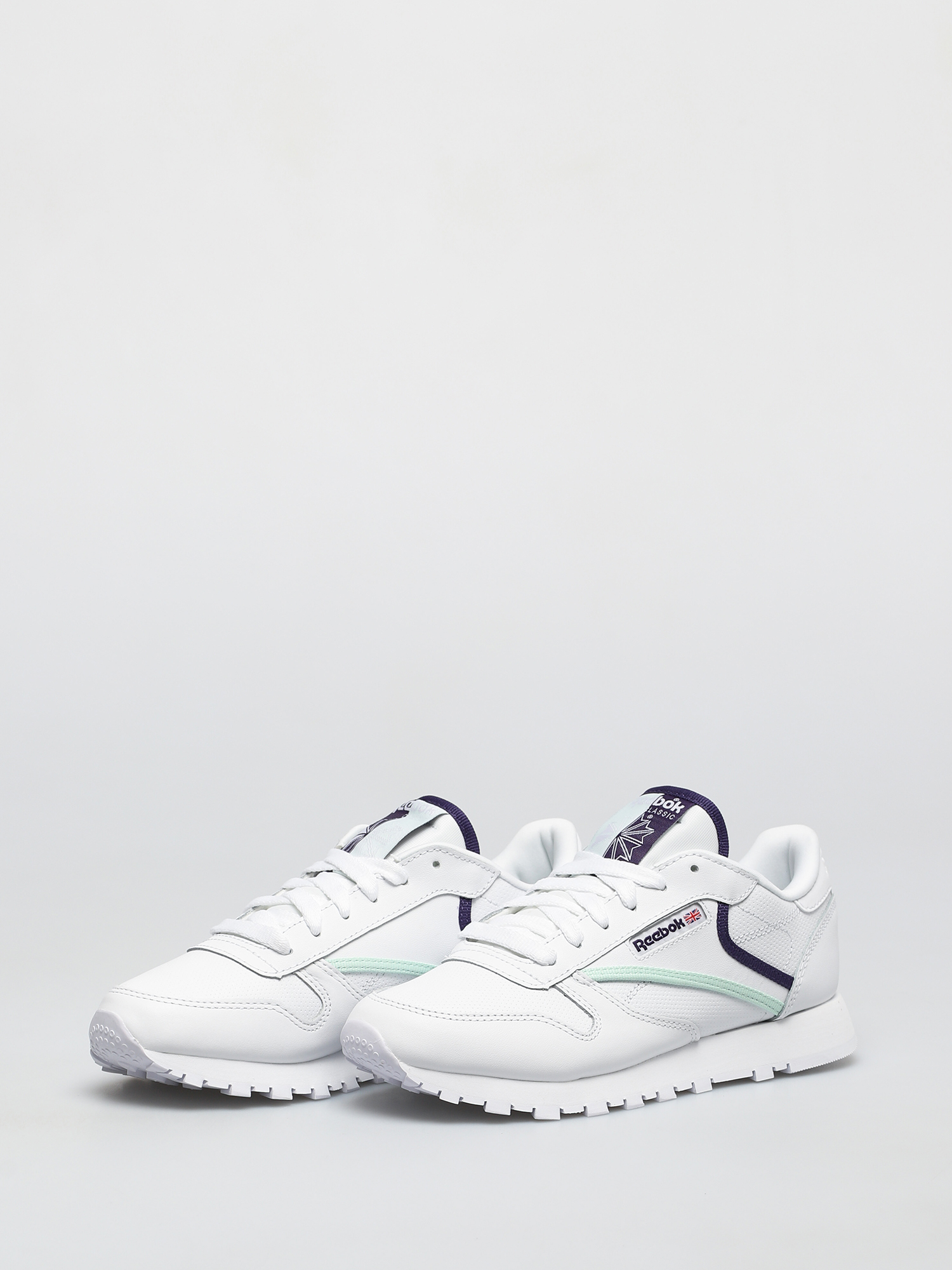 Boty Reebok Cl Lthr Wmn (cblack/carbon/vecred)