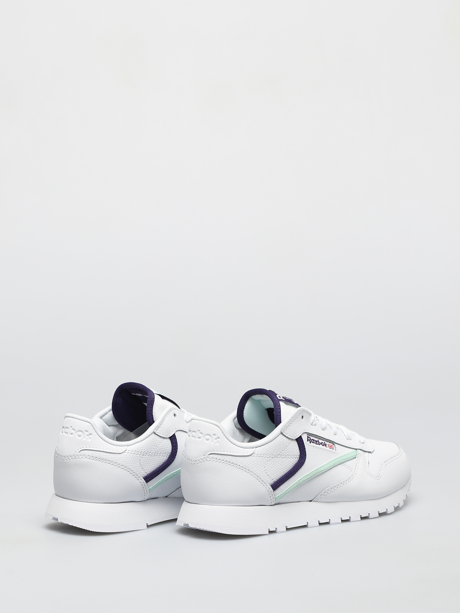 Boty Reebok Cl Lthr Wmn (cblack/carbon/vecred)