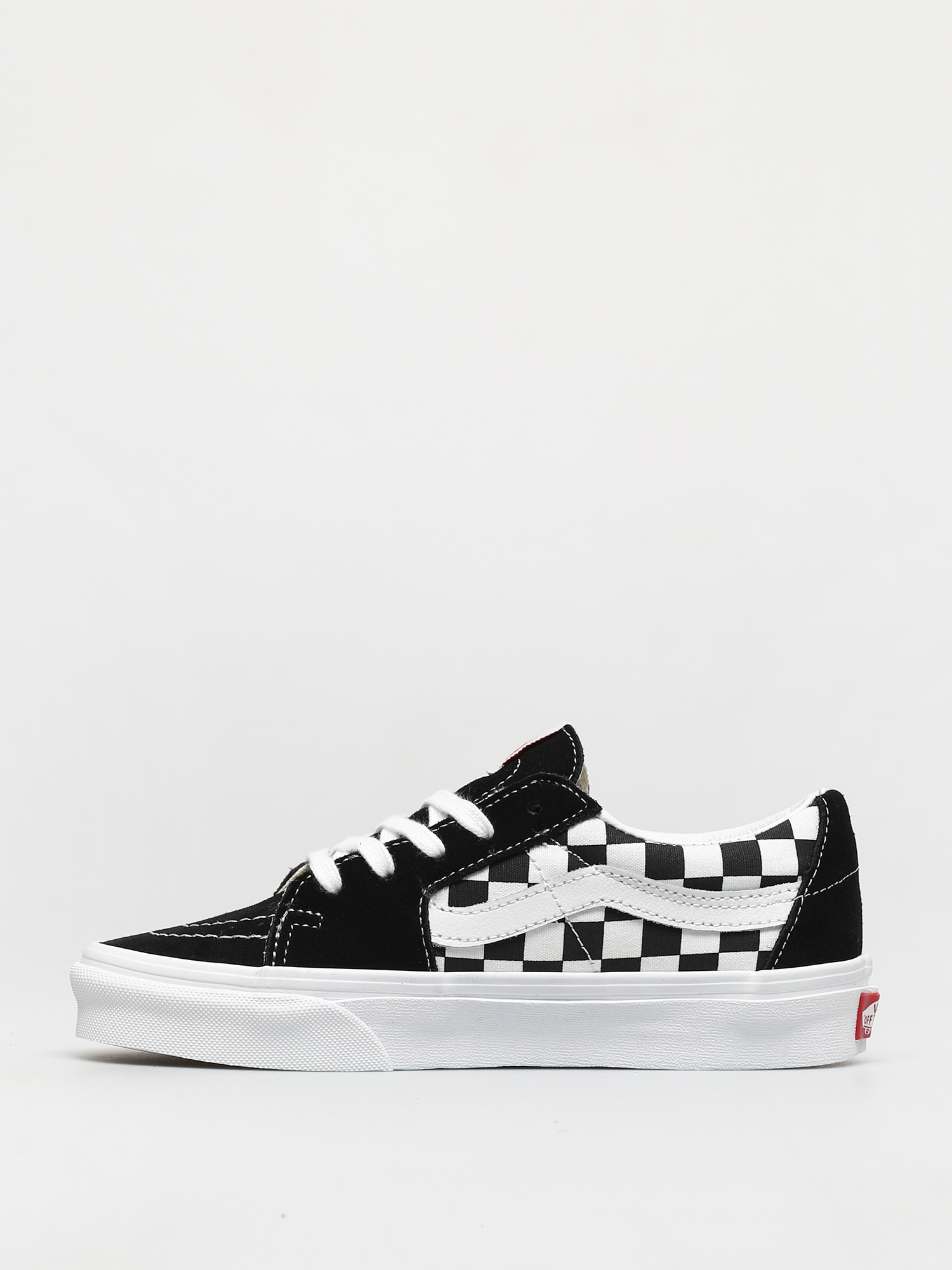 Boty Vans Sk8 Low (canvas/suede black/checkerboard)