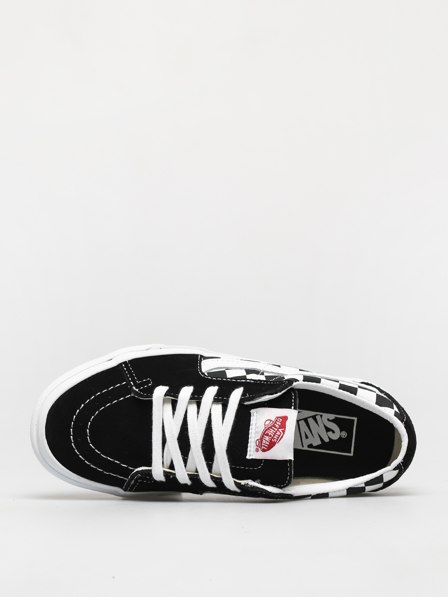 Boty Vans Sk8 Low (canvas/suede black/checkerboard)