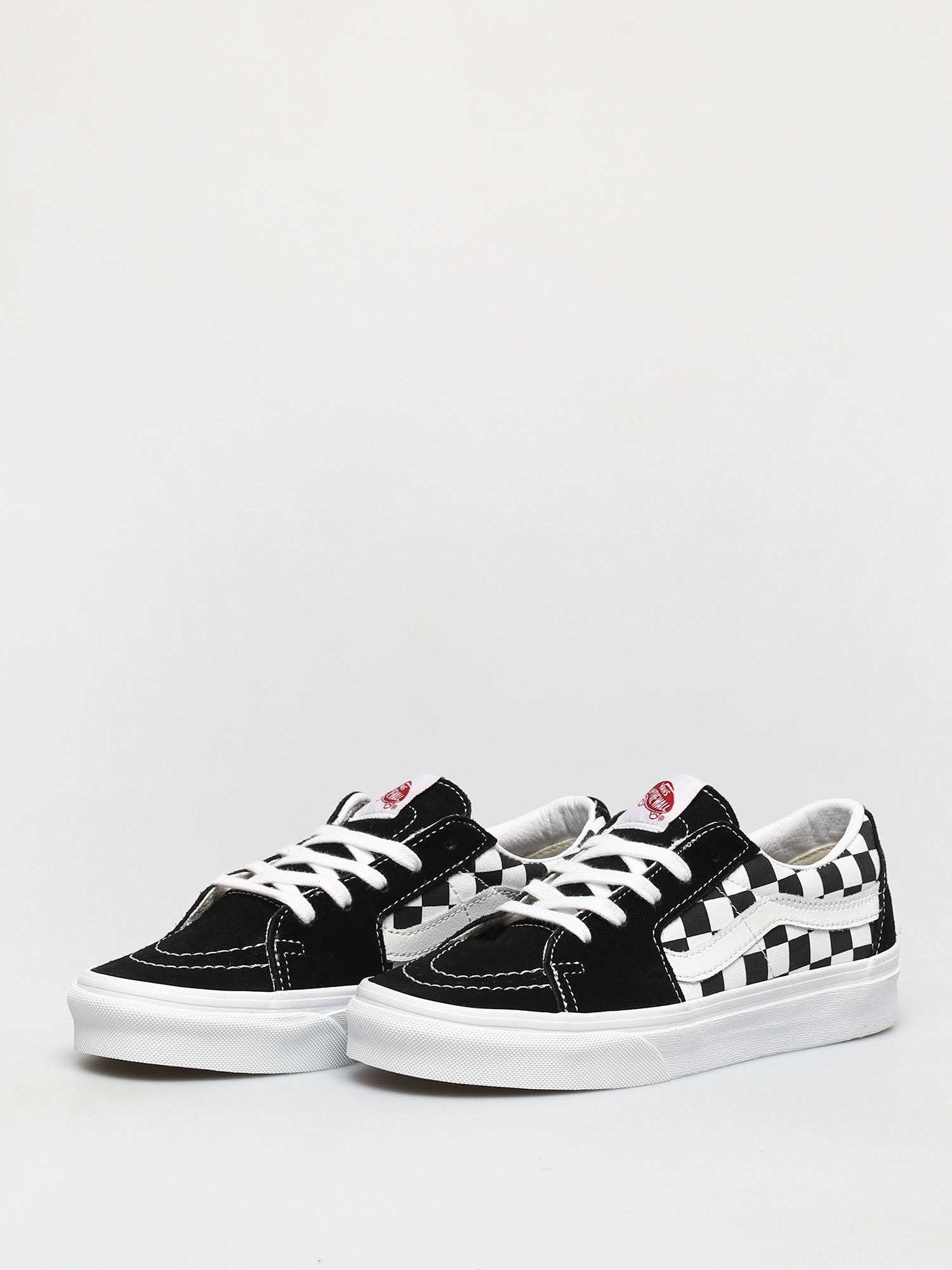 Boty Vans Sk8 Low (canvas/suede black/checkerboard)