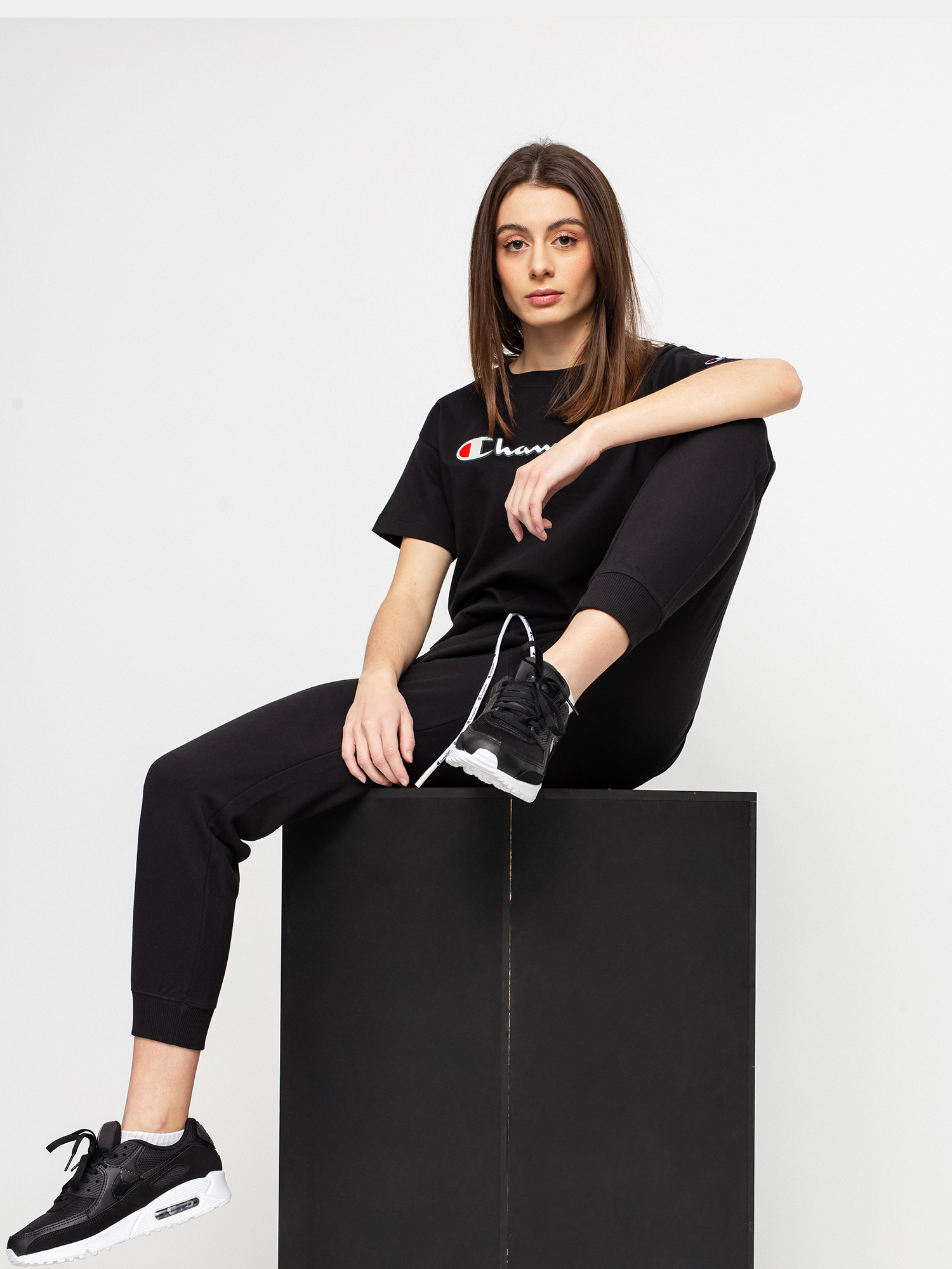 Tričko Champion Crewneck 112650 Wmn (nbk)