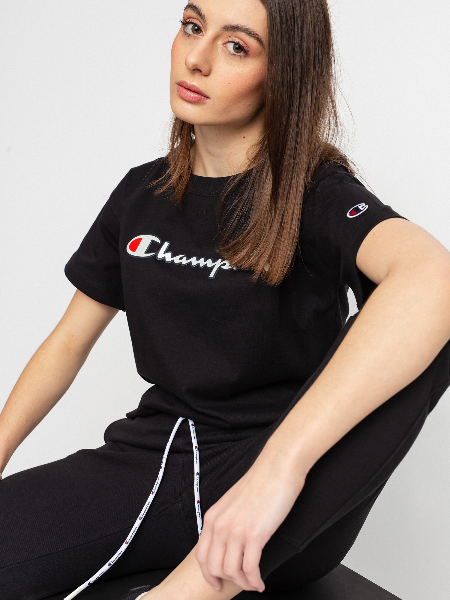 Tričko Champion Crewneck 112650 Wmn (nbk)