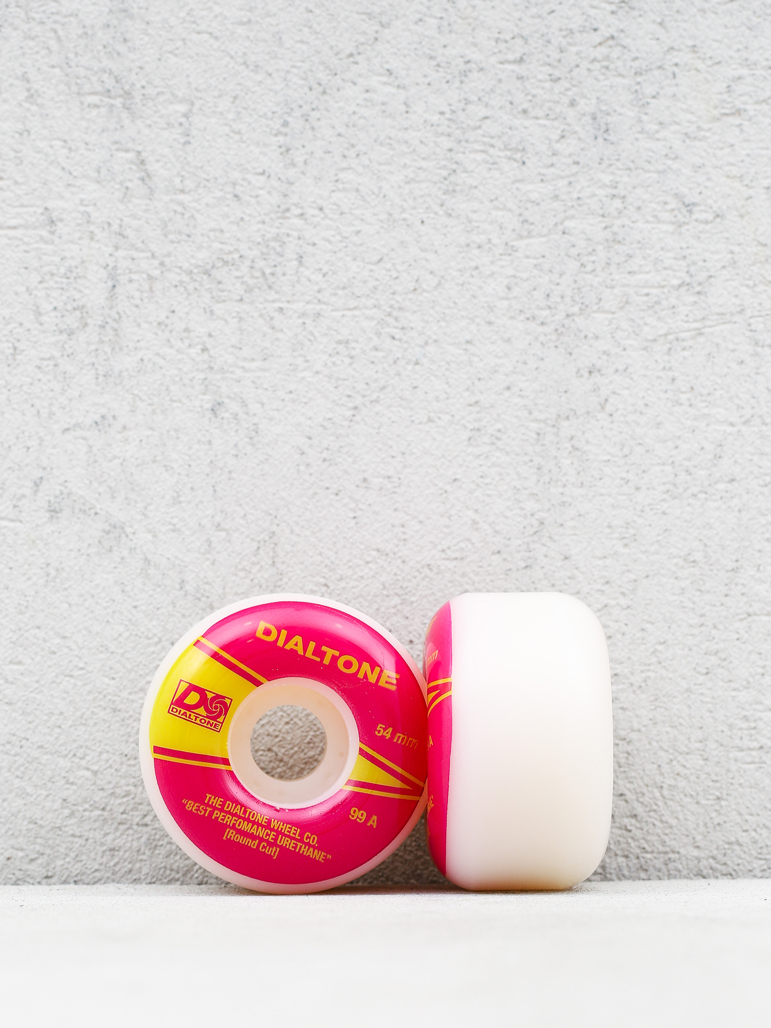 Kolečka Dial Tone Atlantic Round Cut (white/pink)