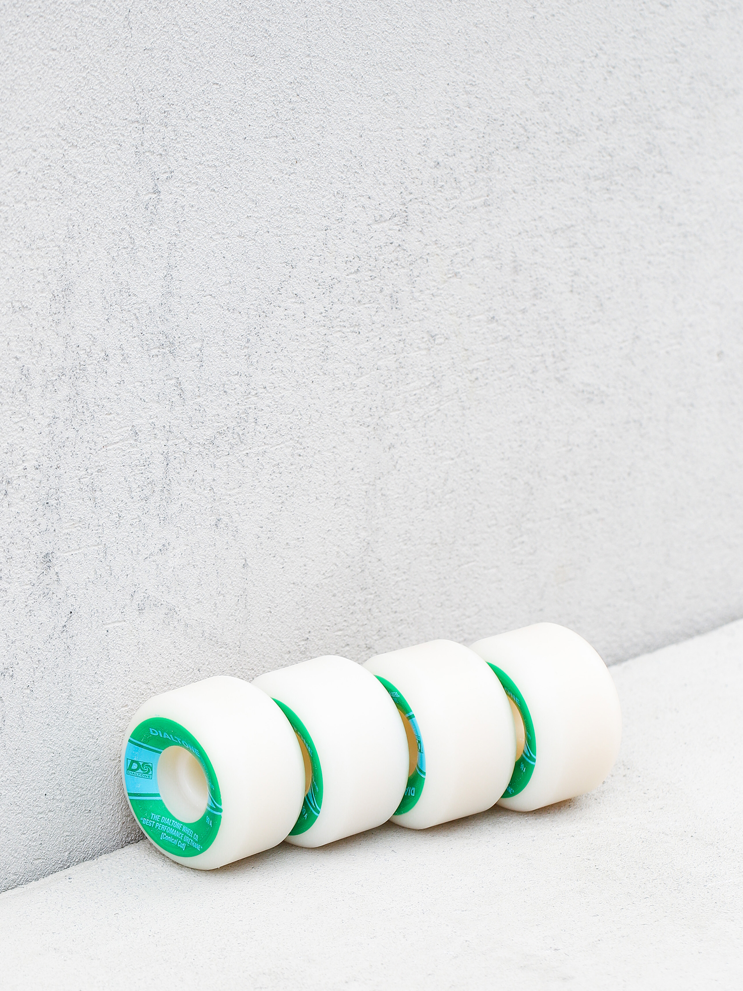 Kolečka Dial Tone Atlantic Conical Cut (white/green)