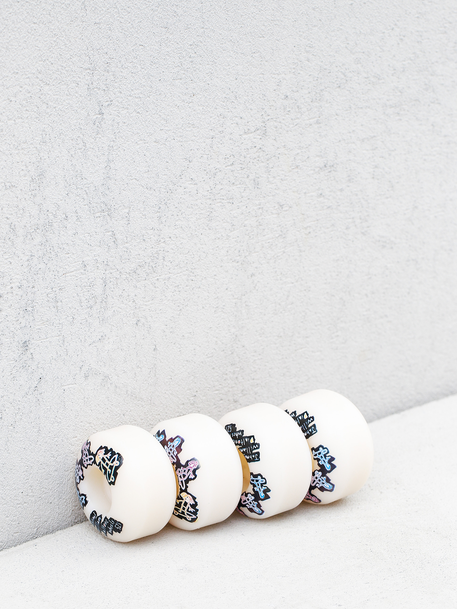 Kolečka Dial Tone Williams Doodles Standard (white)