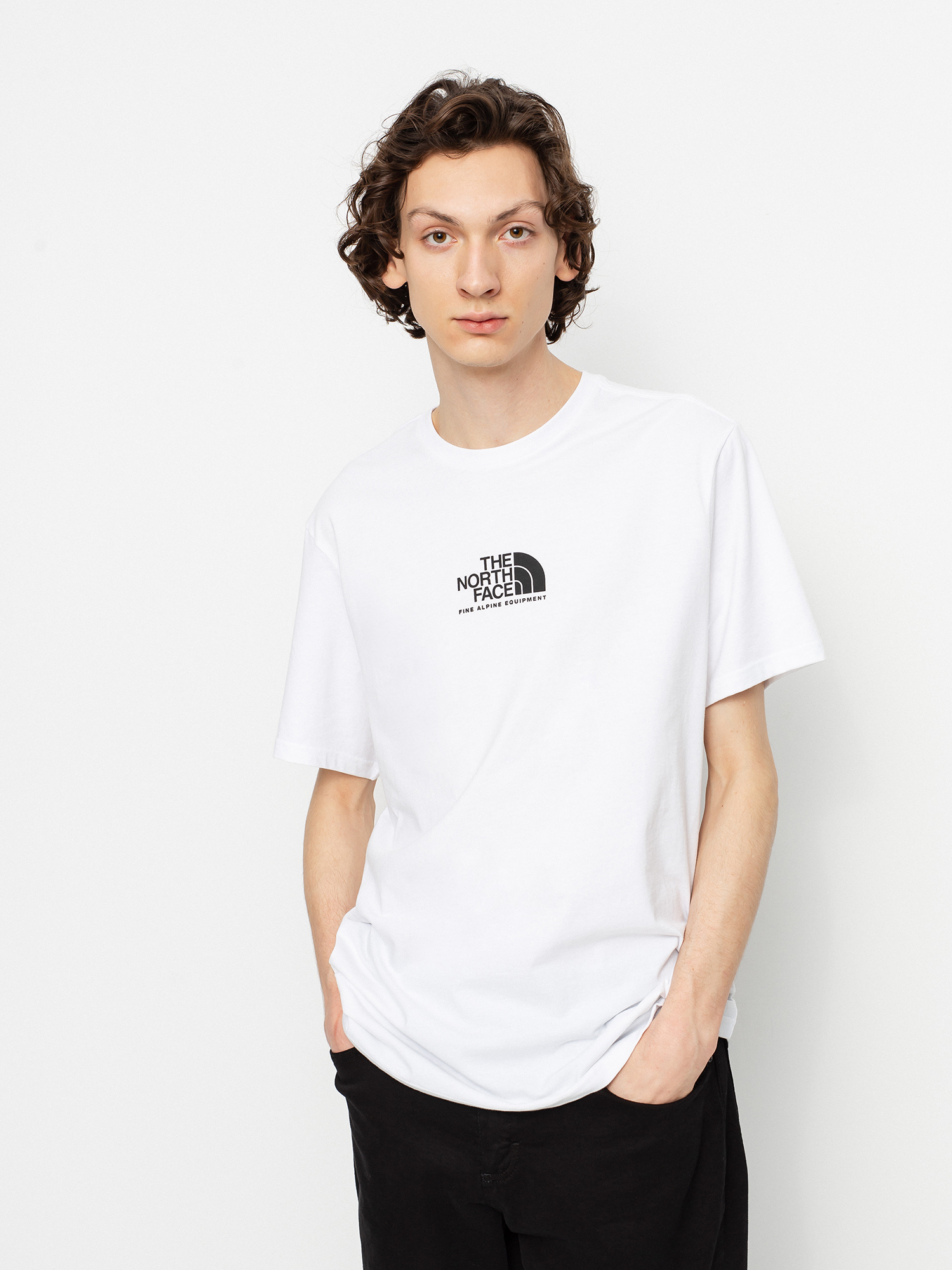 Tričko The North Face Fine Alpine Equipment (tnf white/tnf black)
