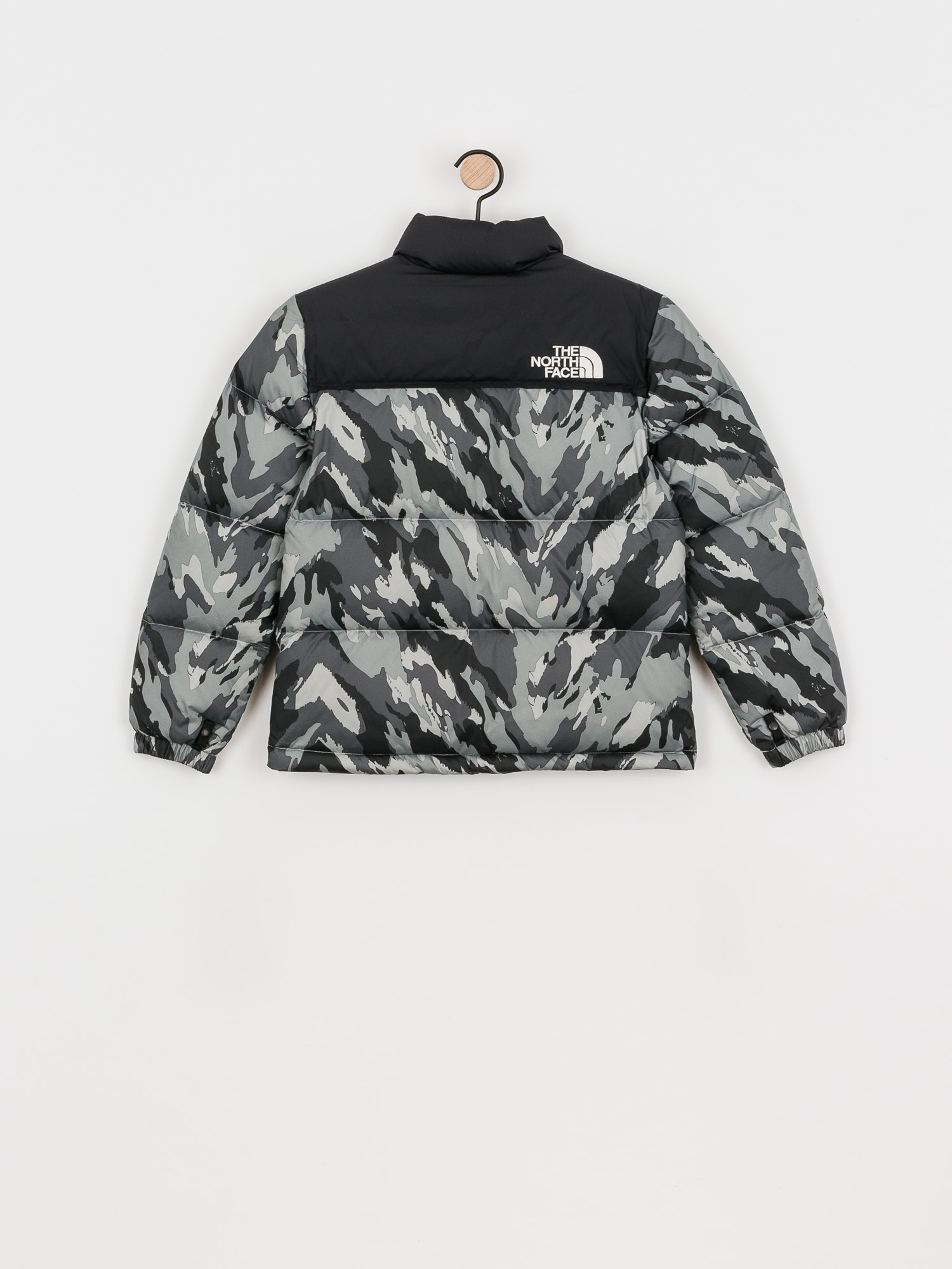 Bunda The North Face Youth 1996 Retro Nuptse (camouflage grigio)