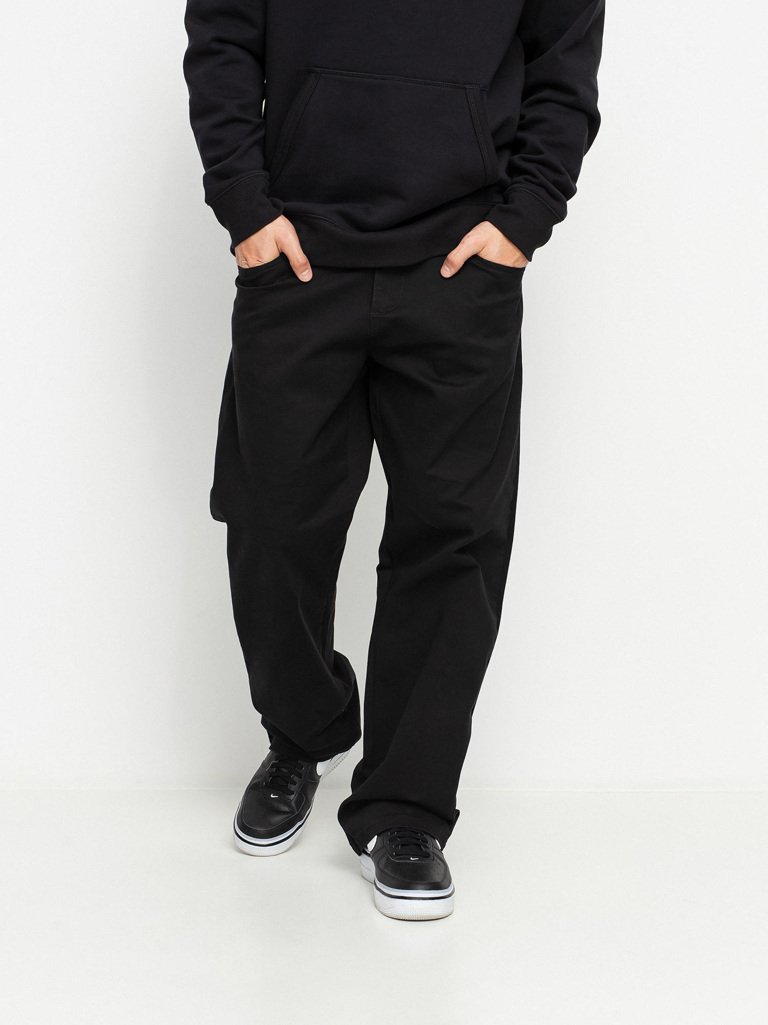 Kalhoty Malita Chino Log Sl (black)