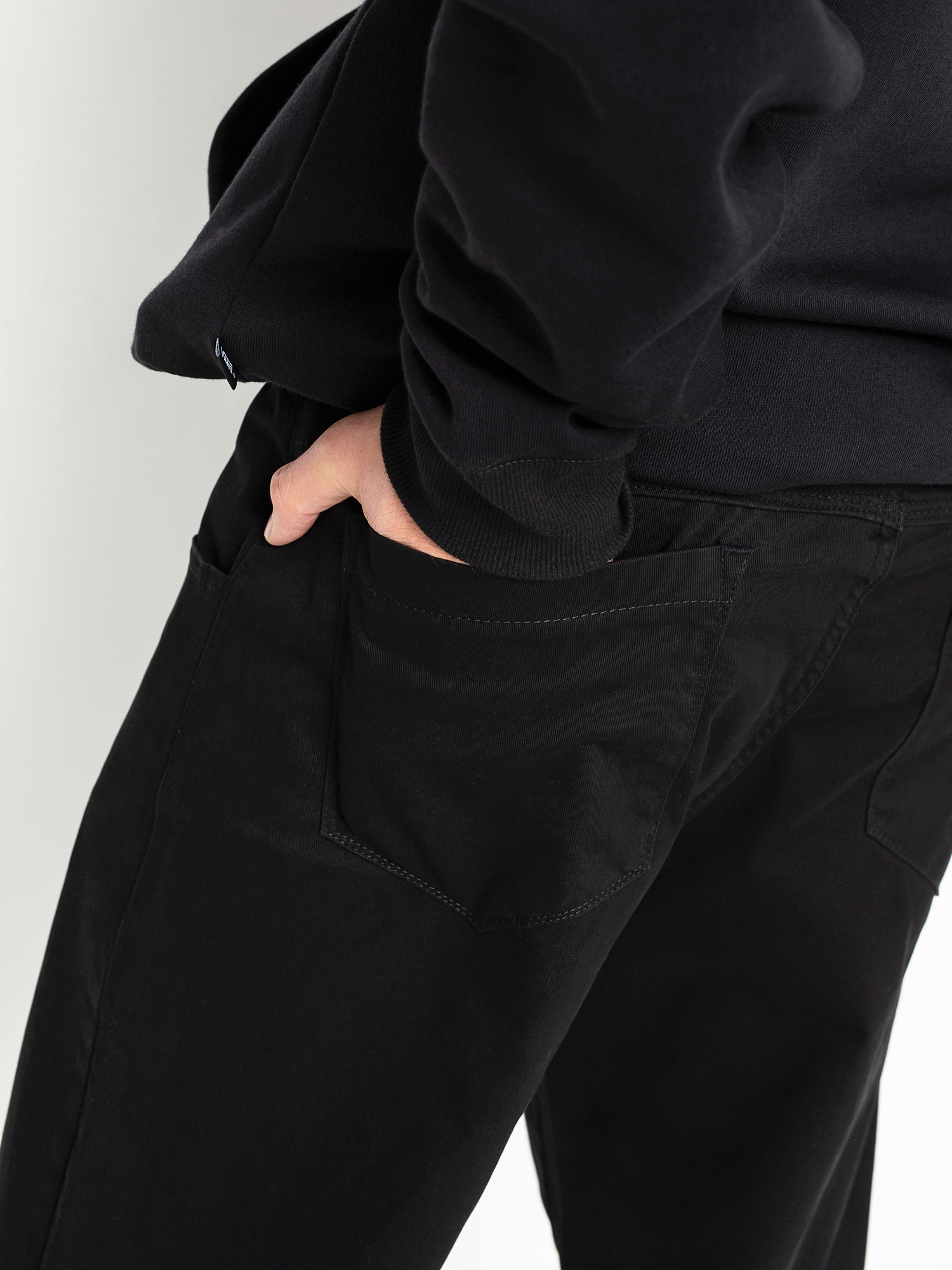 Kalhoty Malita Chino Log Sl (black)