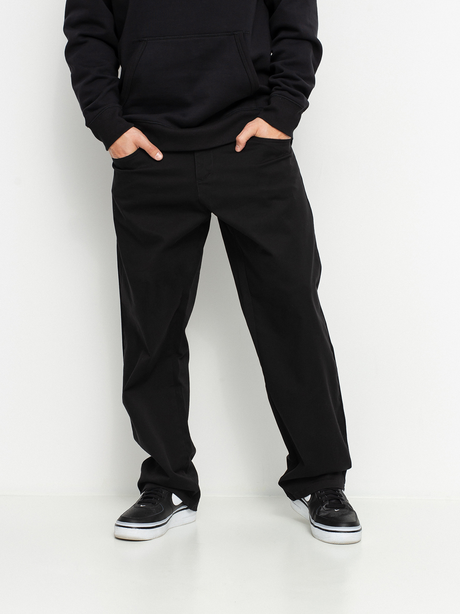 Kalhoty Malita Chino Log Sl (black)