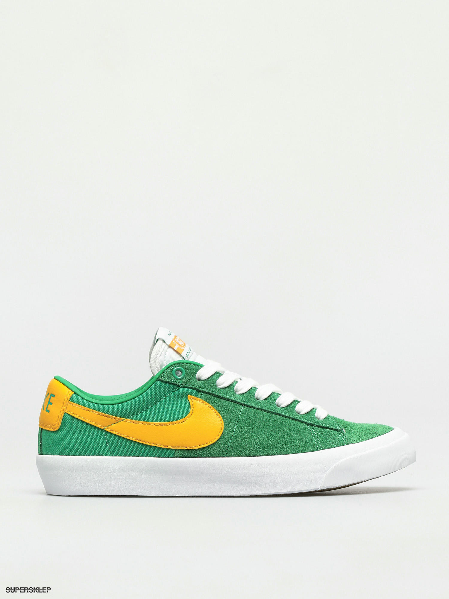 Boty Nike Sb Zoom Blazer Low Pro Gt Lucky Green University Gold Black White