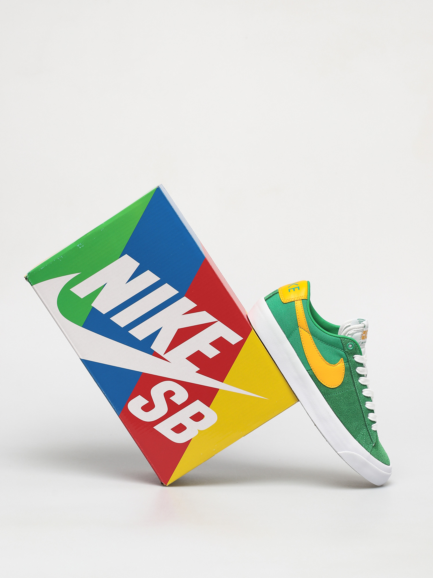 Boty Nike SB Zoom Blazer Low Pro Gt (lucky green/university gold black white)