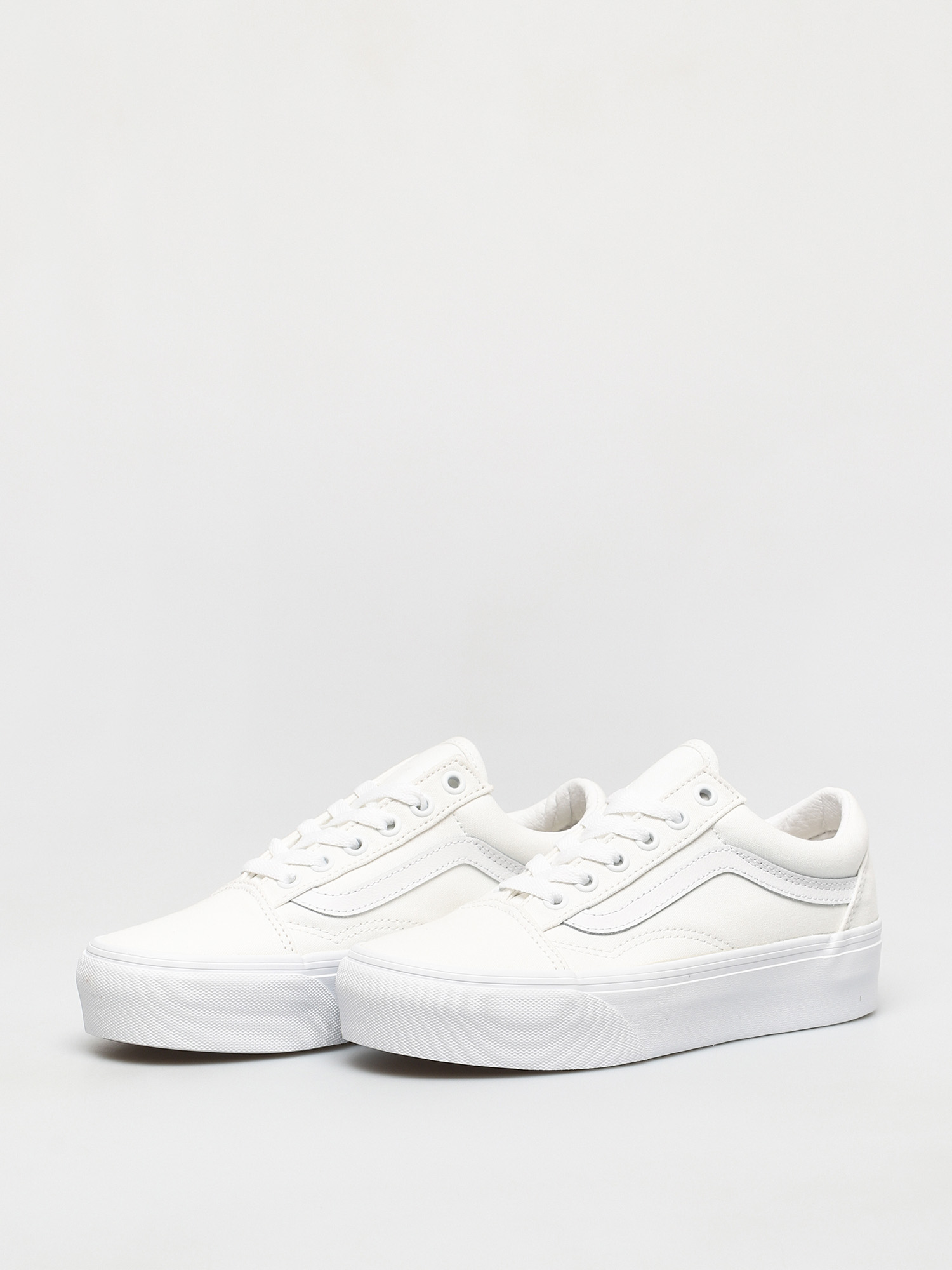 Boty Vans Old Skool Platform (true white)