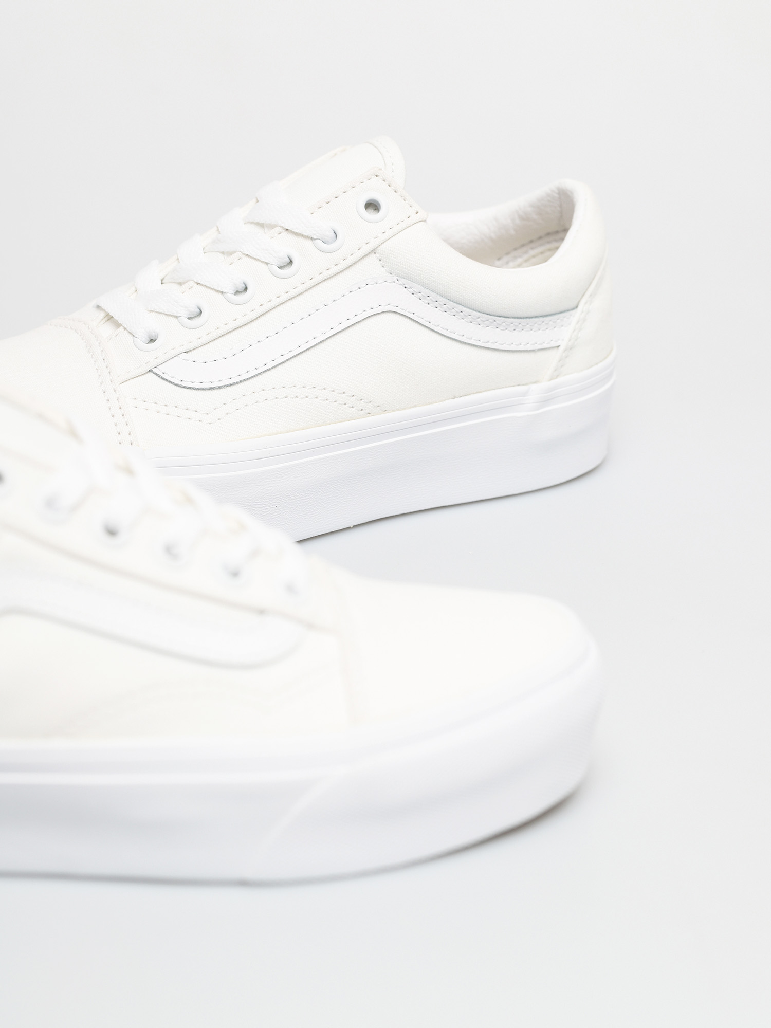 Boty Vans Old Skool Platform (true white)