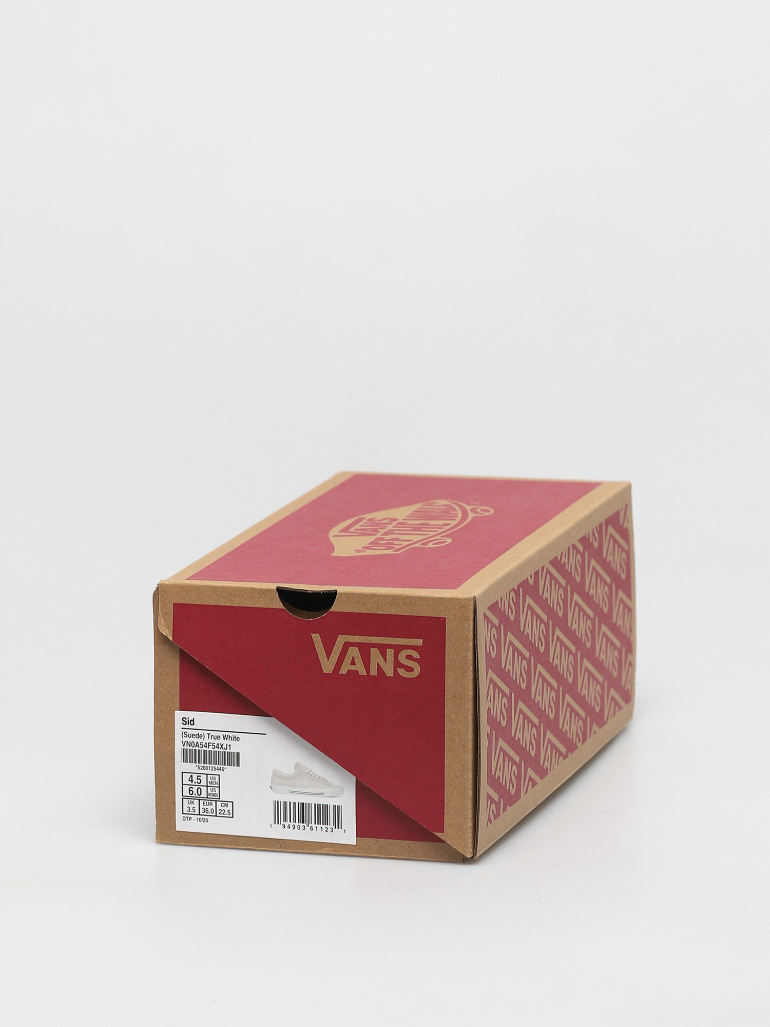 Boty Vans Sid (suede true white)