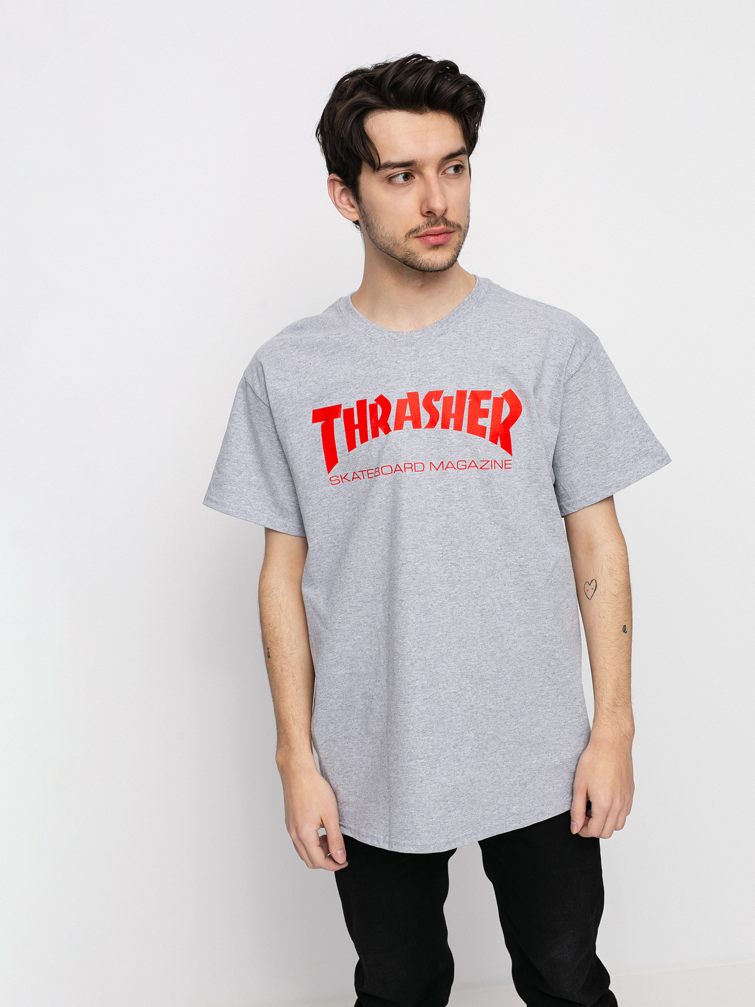 Thrasher Triu010dko Skate Mag (grey/red)