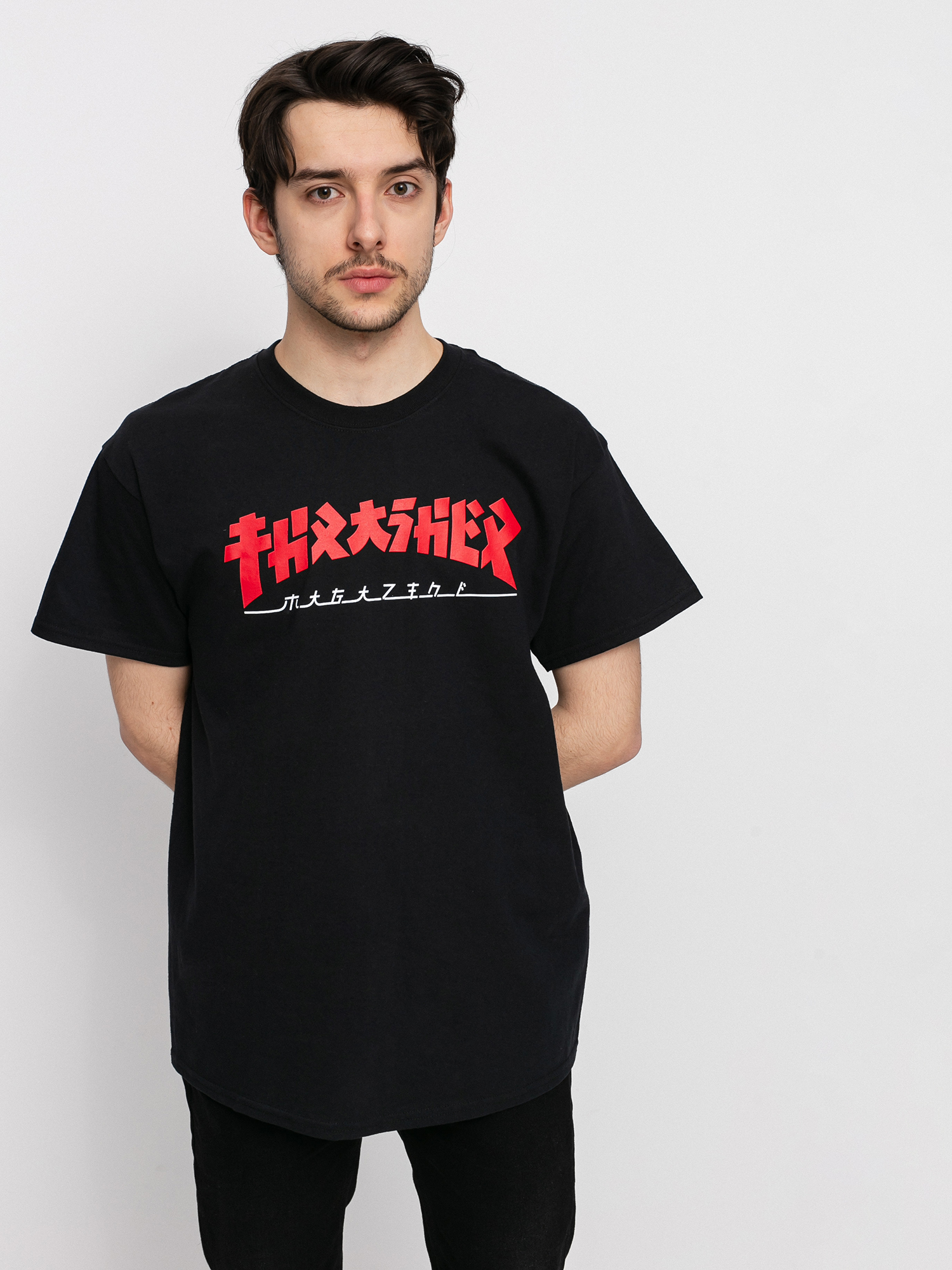 Tričko Thrasher Godzilla (black)