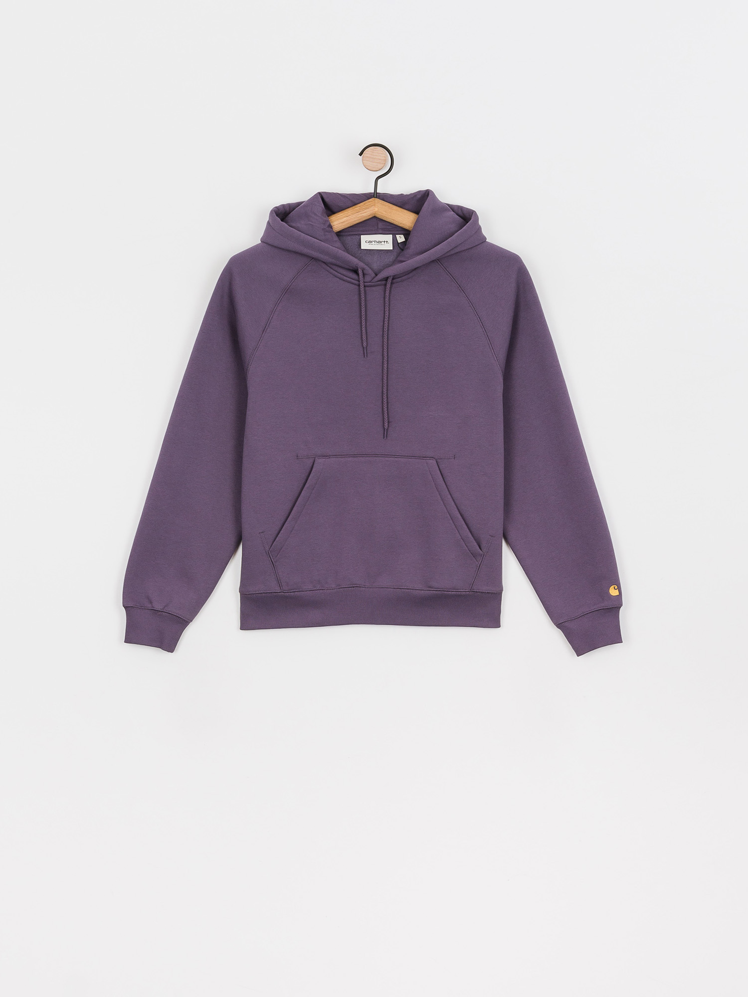 Mikina s kapucí Carhartt WIP Chase HD Wmn (provence/gold)