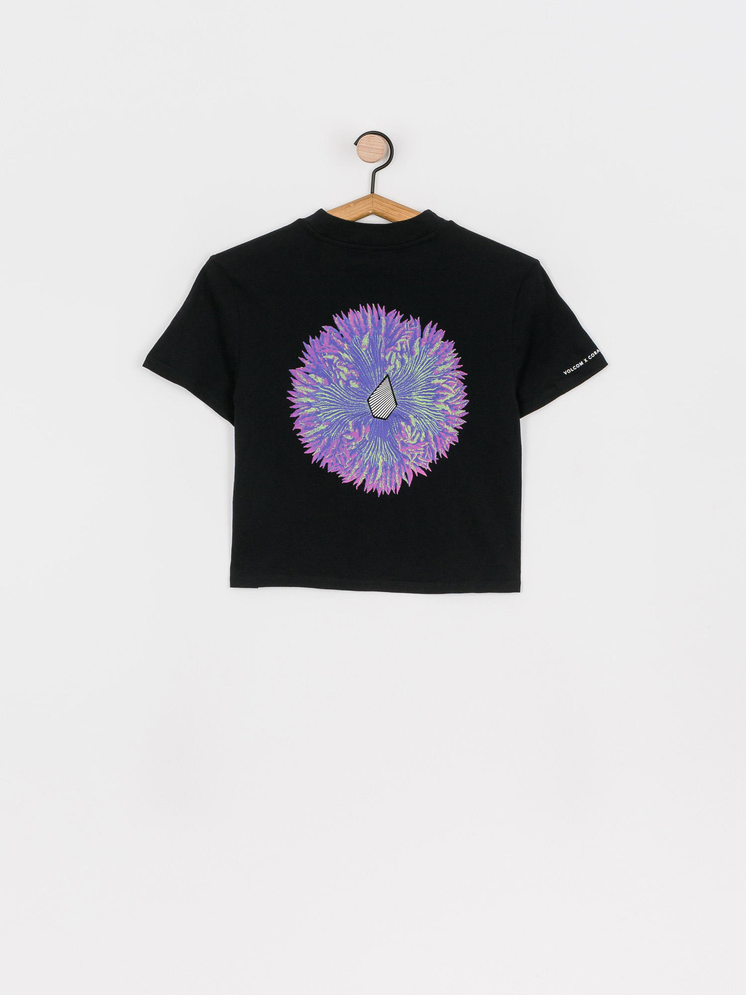 Tričko Volcom Coral Morph Wmn (black)