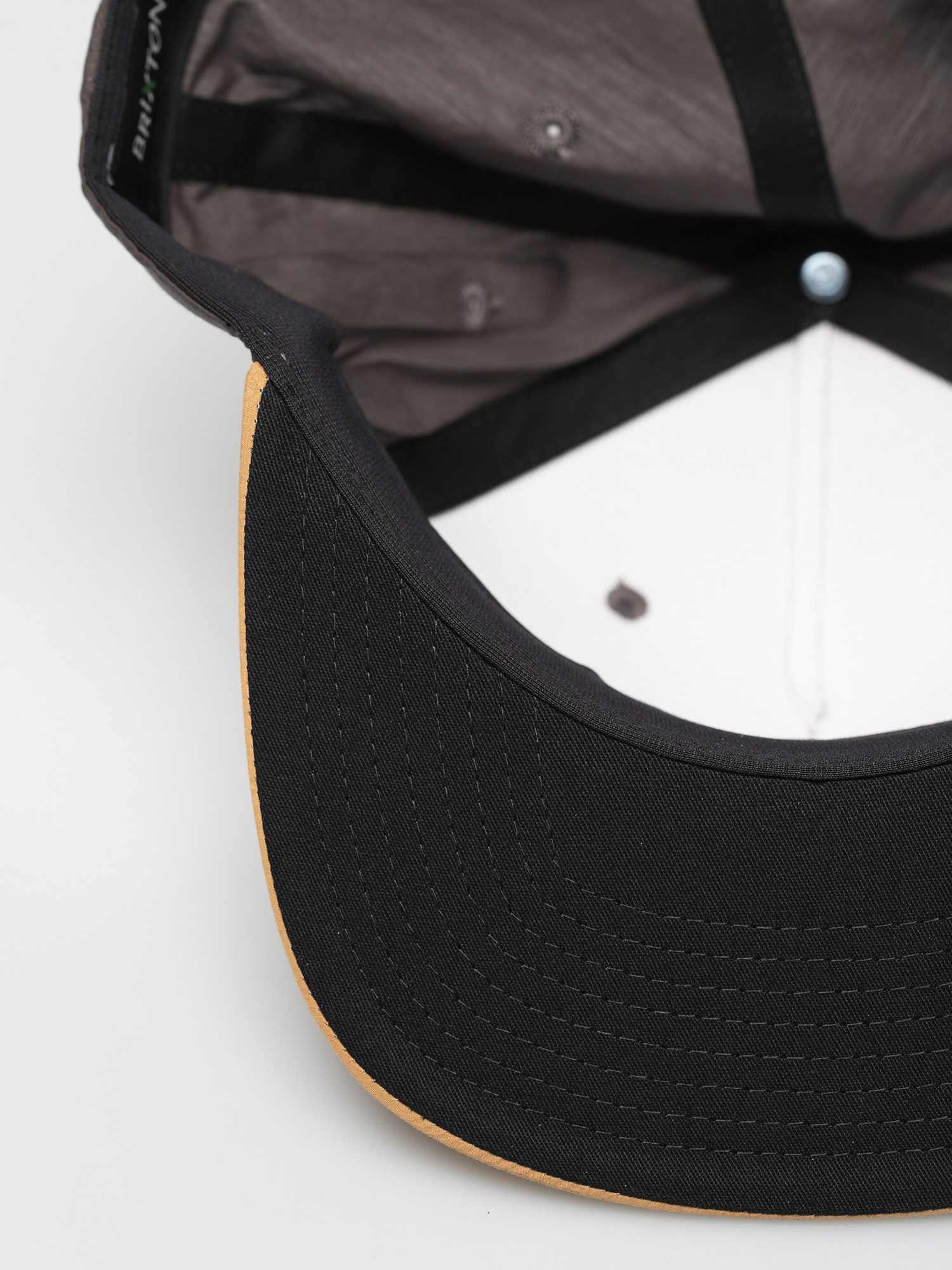 Kšiltovka  Brixton Terminal X Mp ZD (black/gold)