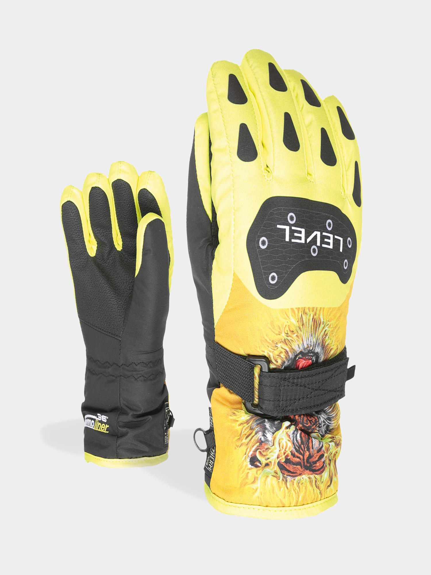 Rukavice Level Junior (goldenrod)