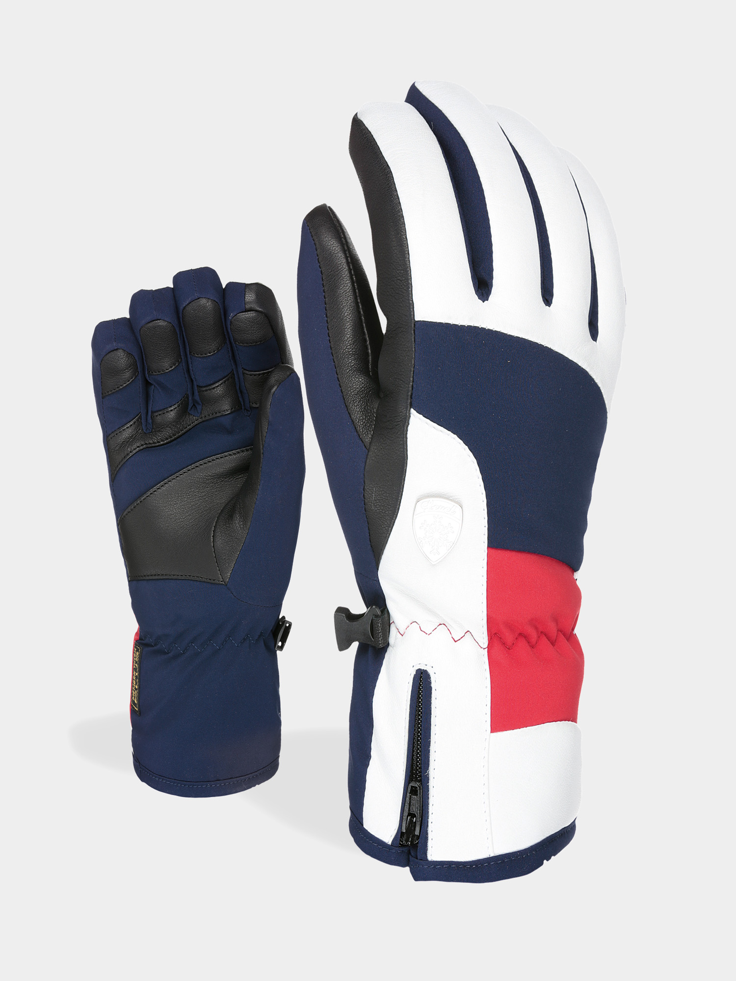 Rukavice Level Iris Wmn (white red)