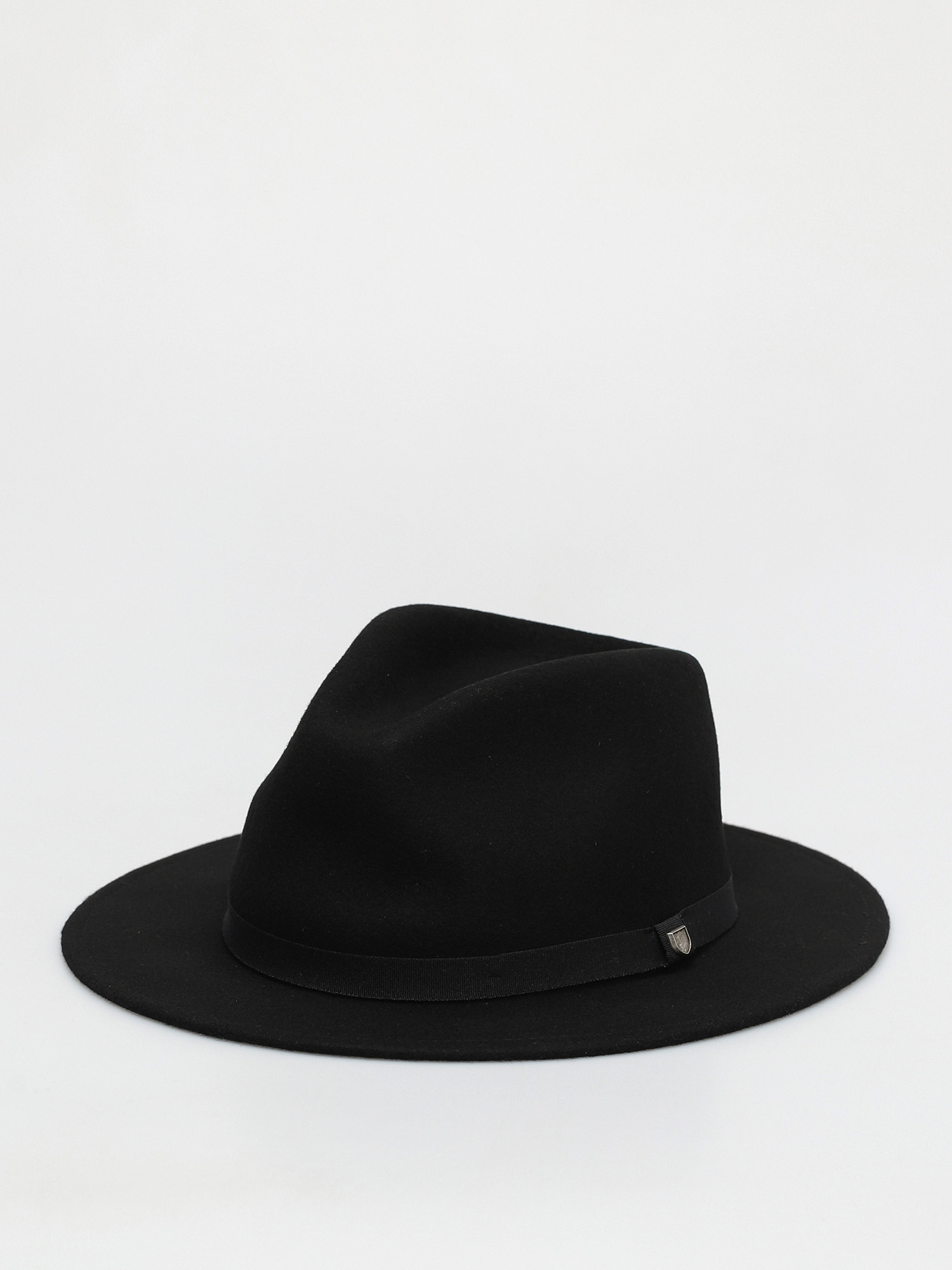 Klobouk Brixton Messer Packable Fedora (black/black)