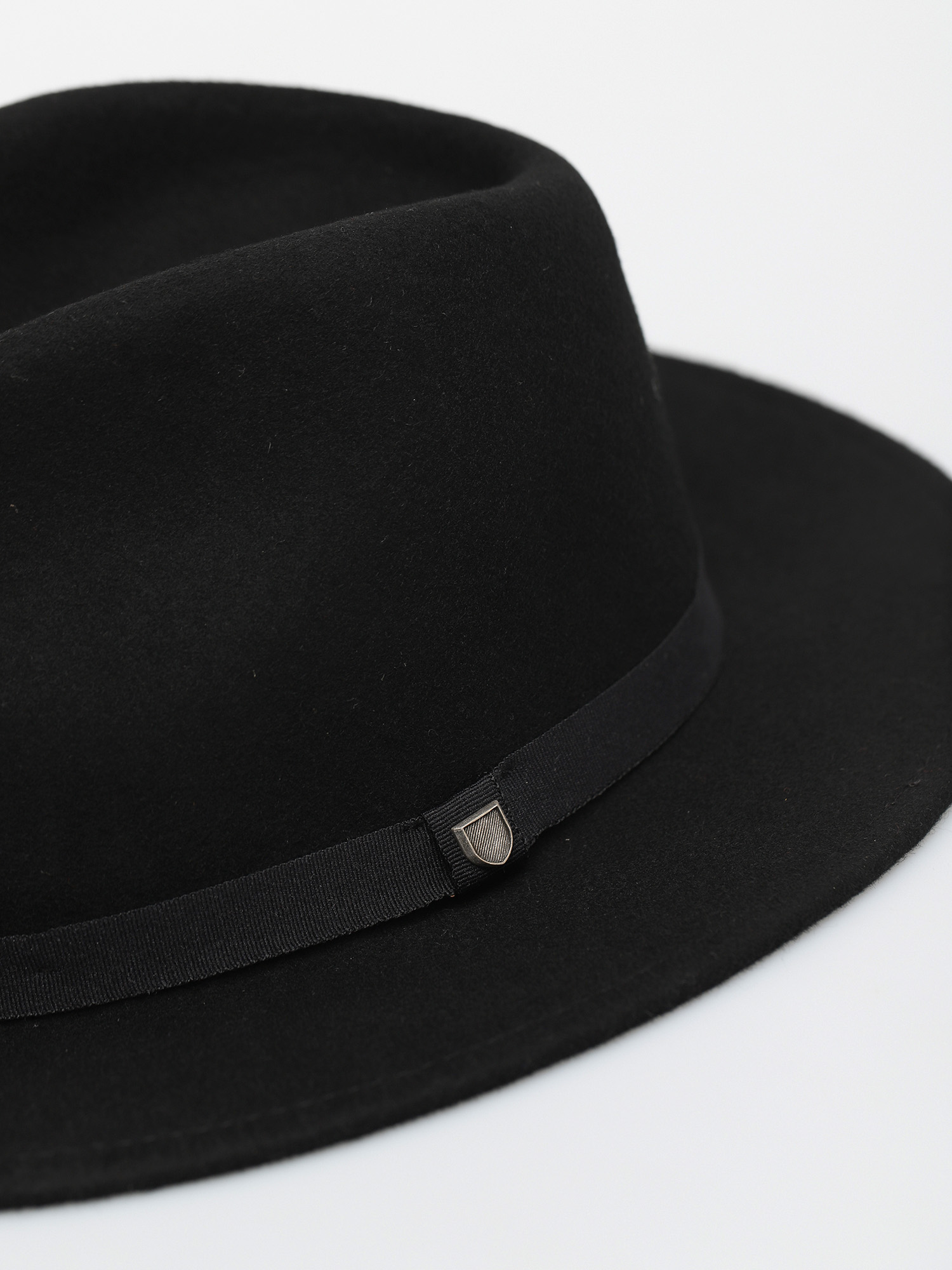 Klobouk Brixton Messer Packable Fedora (black/black)
