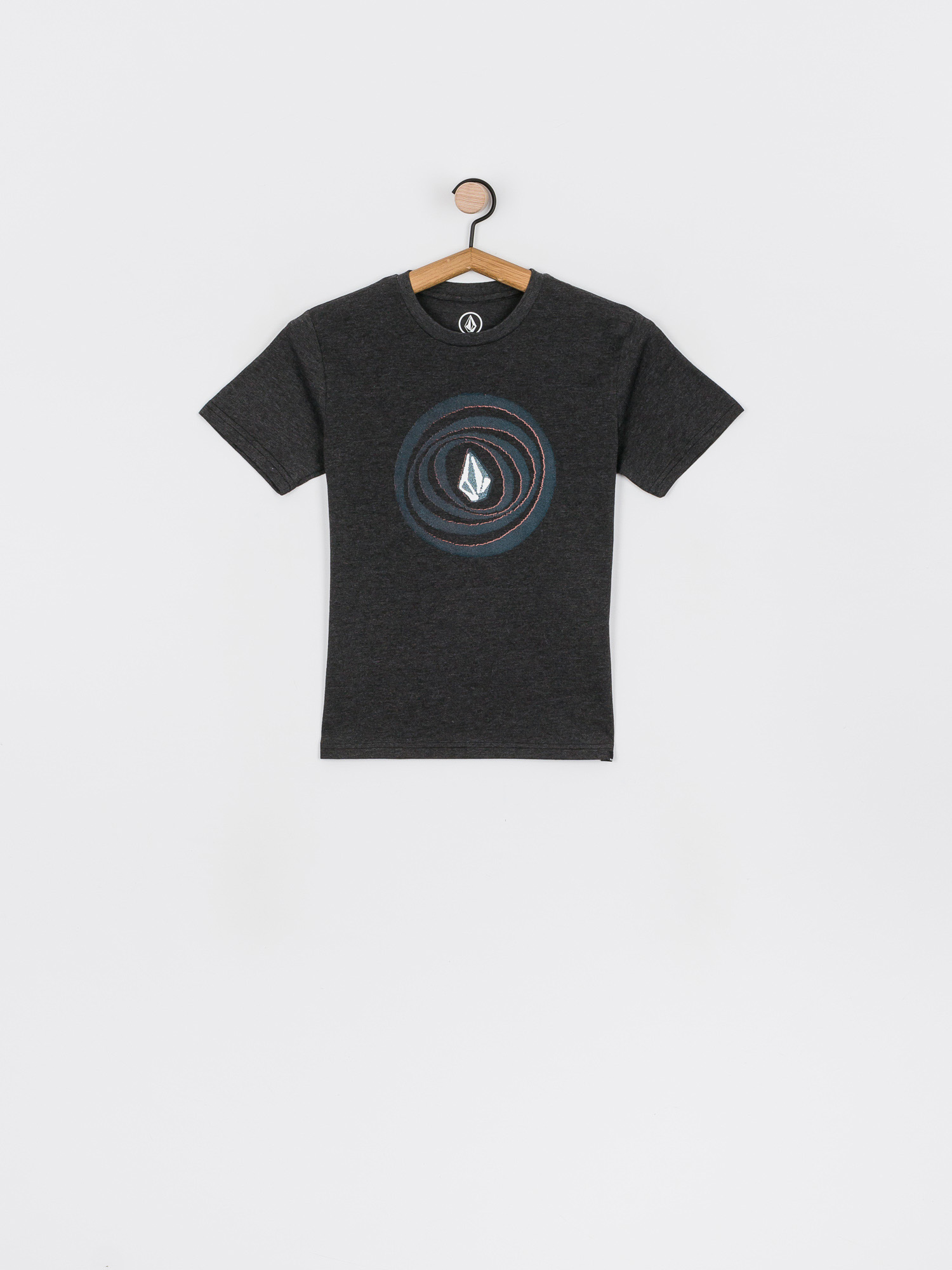 Tričko Volcom Big Blot Hth (heather black)