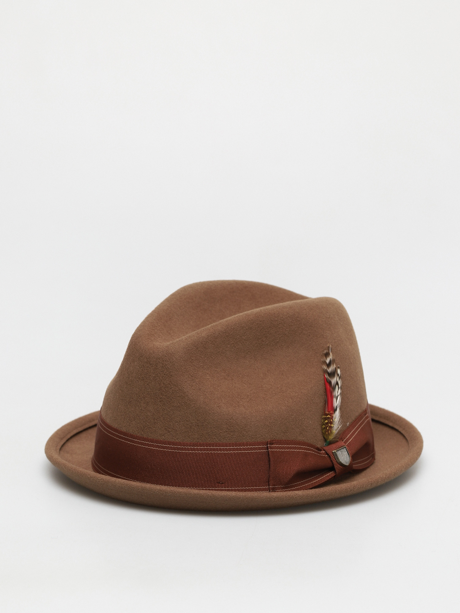 Klobouk Brixton Gain Fedora (washed copper)