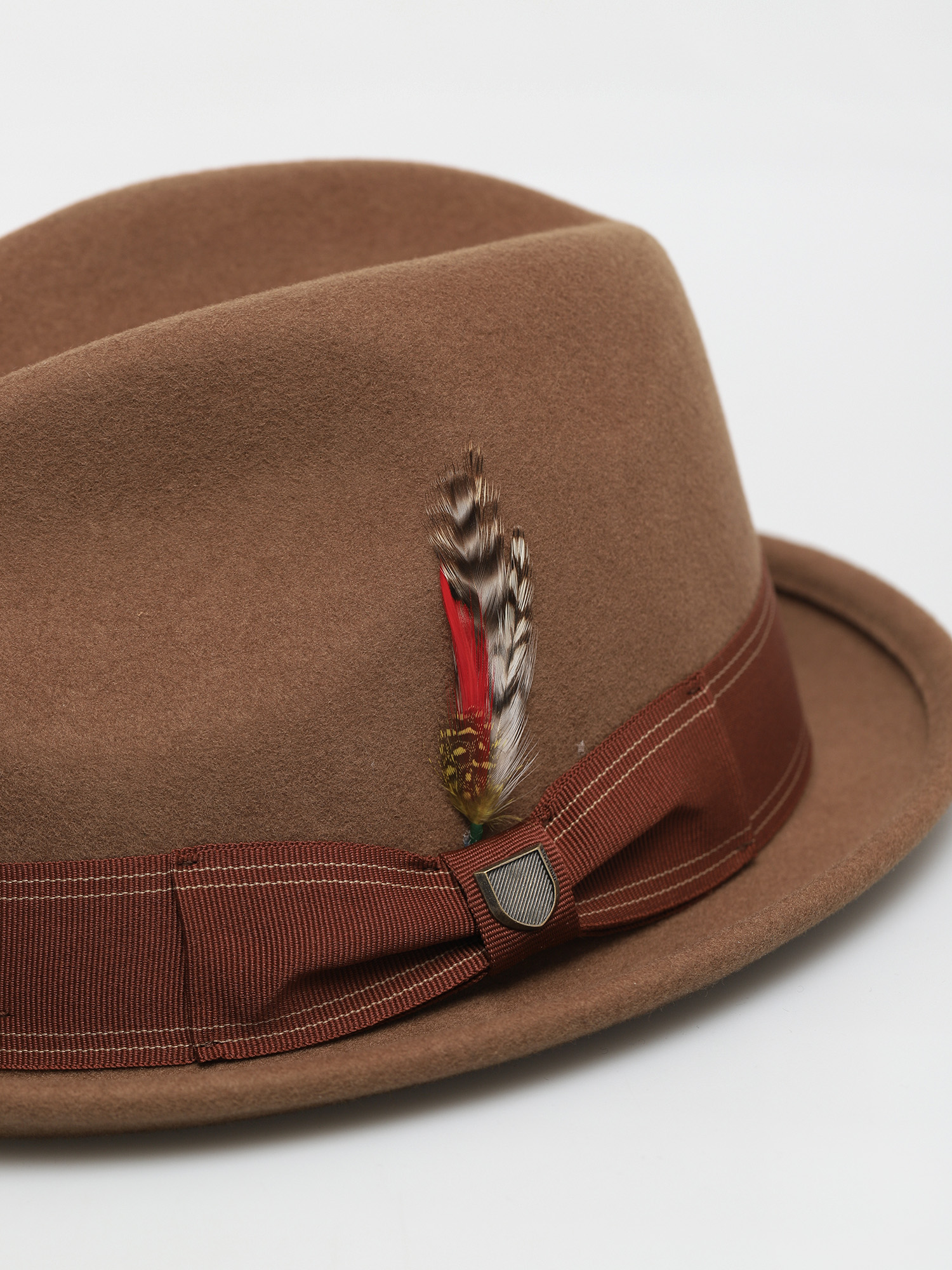 Klobouk Brixton Gain Fedora (washed copper)