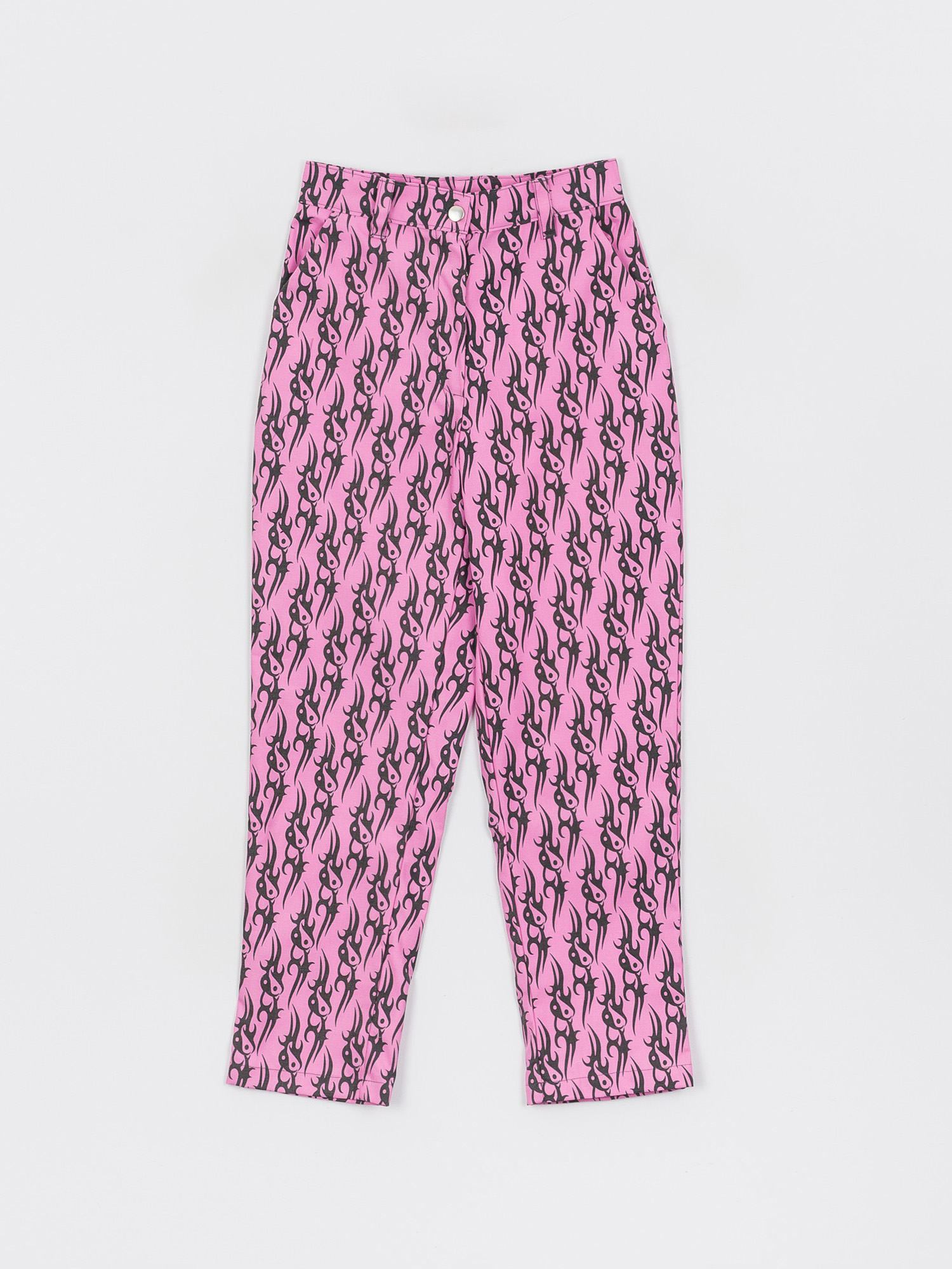 Kalhoty Local Heroes Tribal Love Wmn (pink/black)