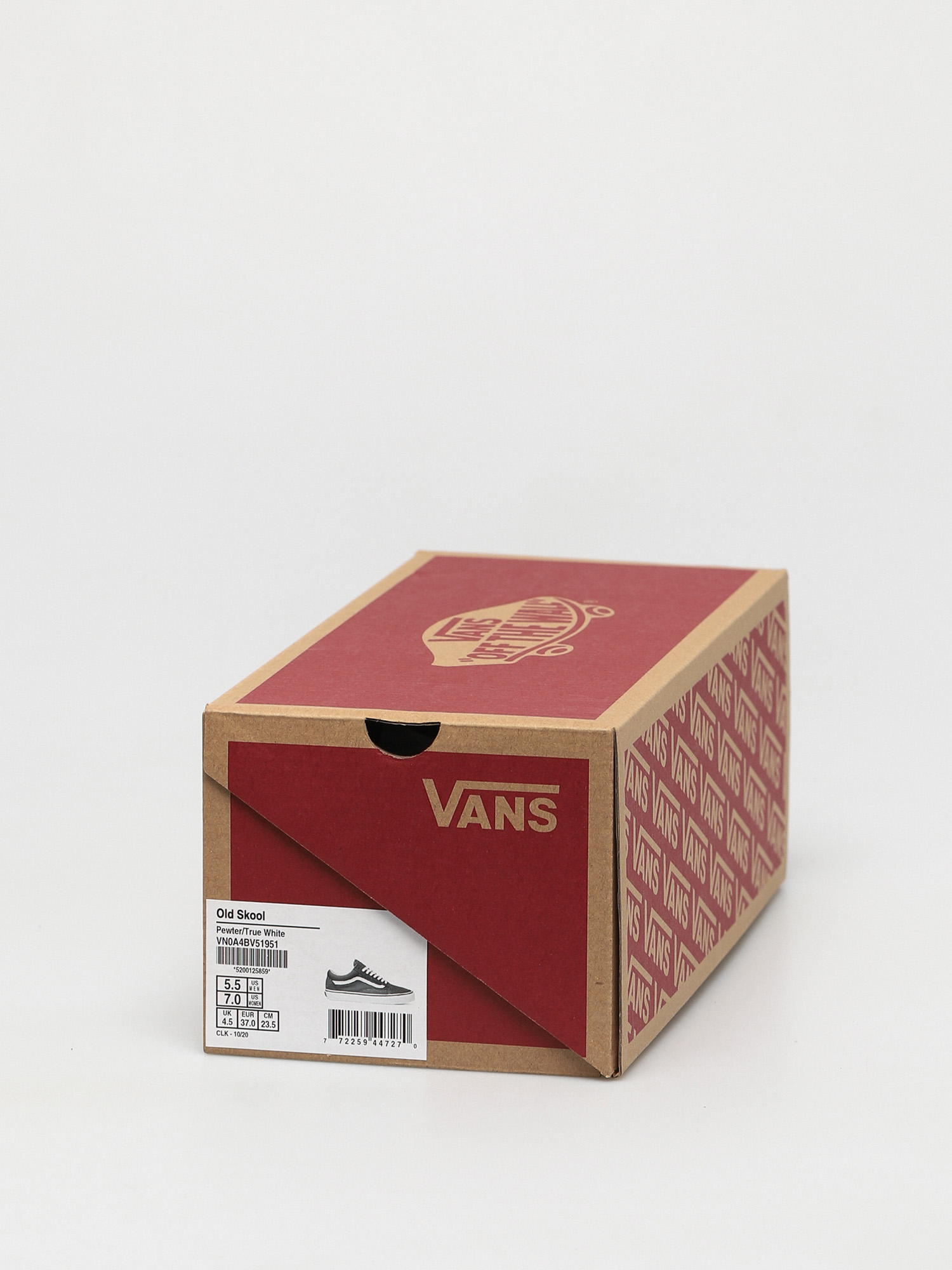 Boty Vans Old Skool (pewter/true white)