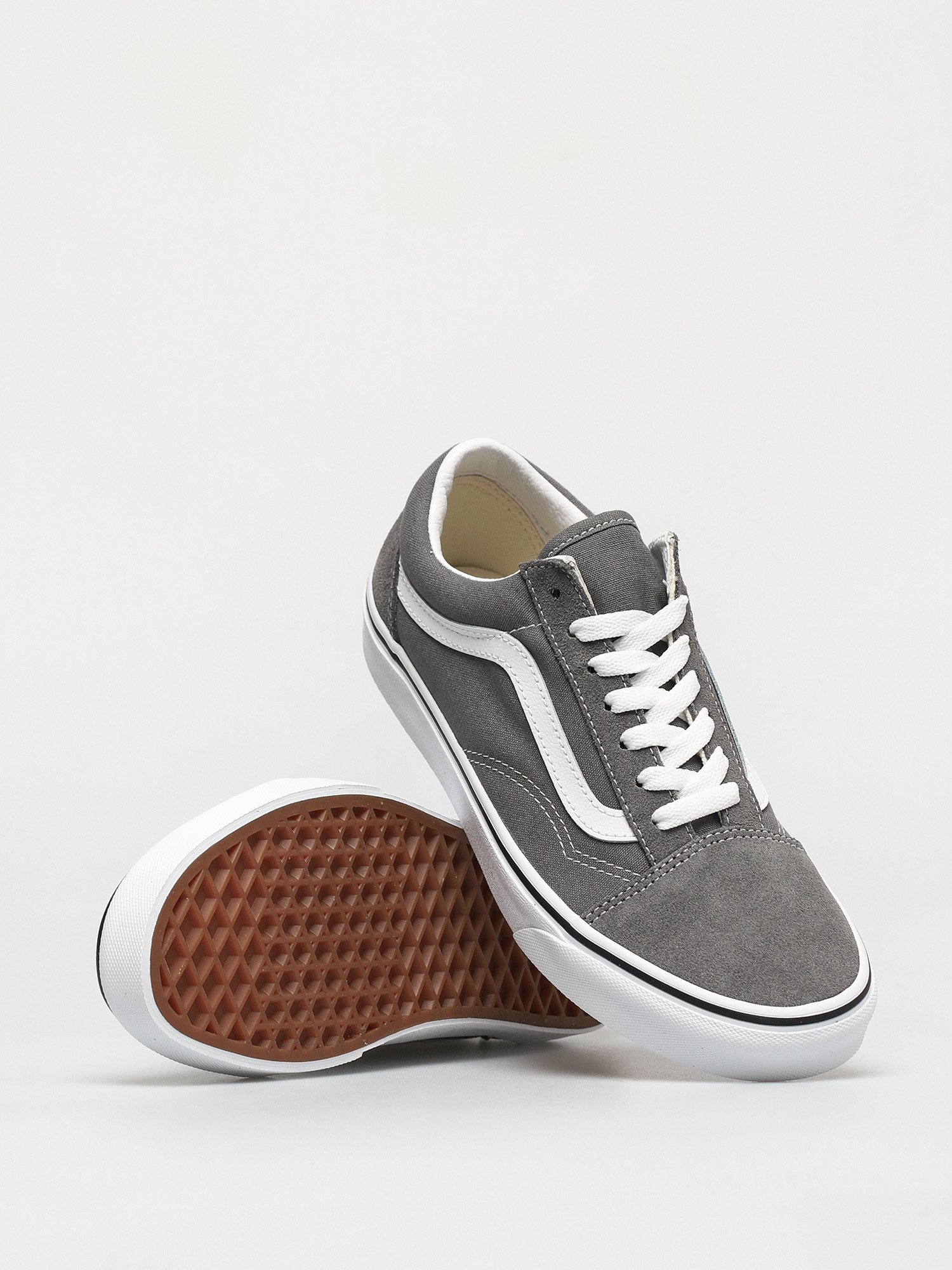 Boty Vans Old Skool (pewter/true white)