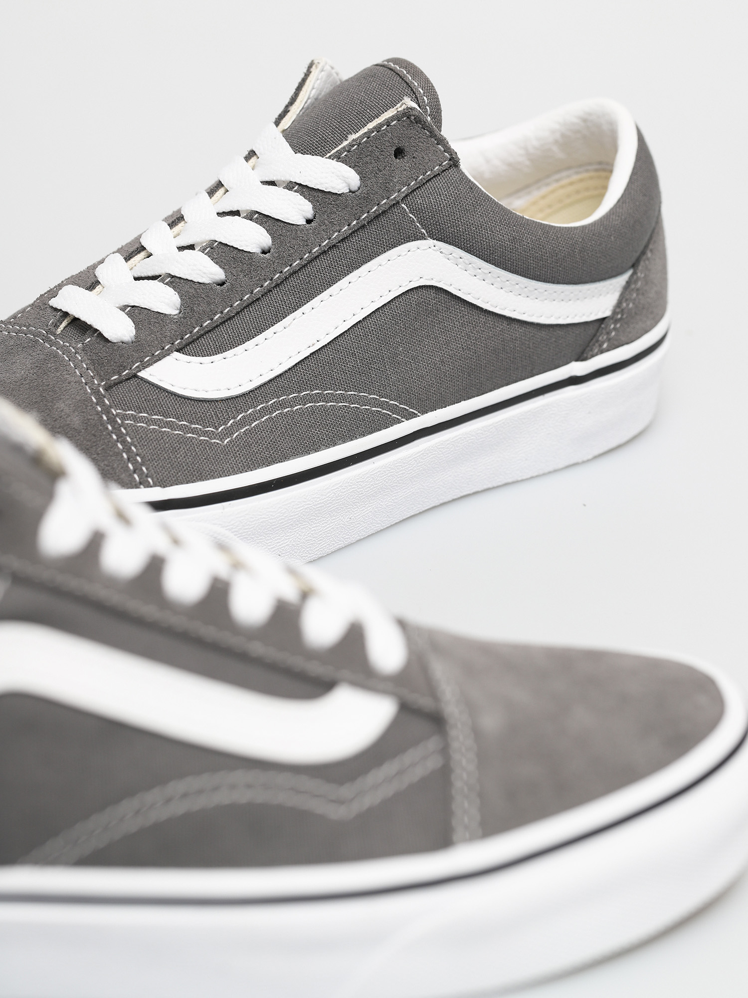 Boty Vans Old Skool (pewter/true white)