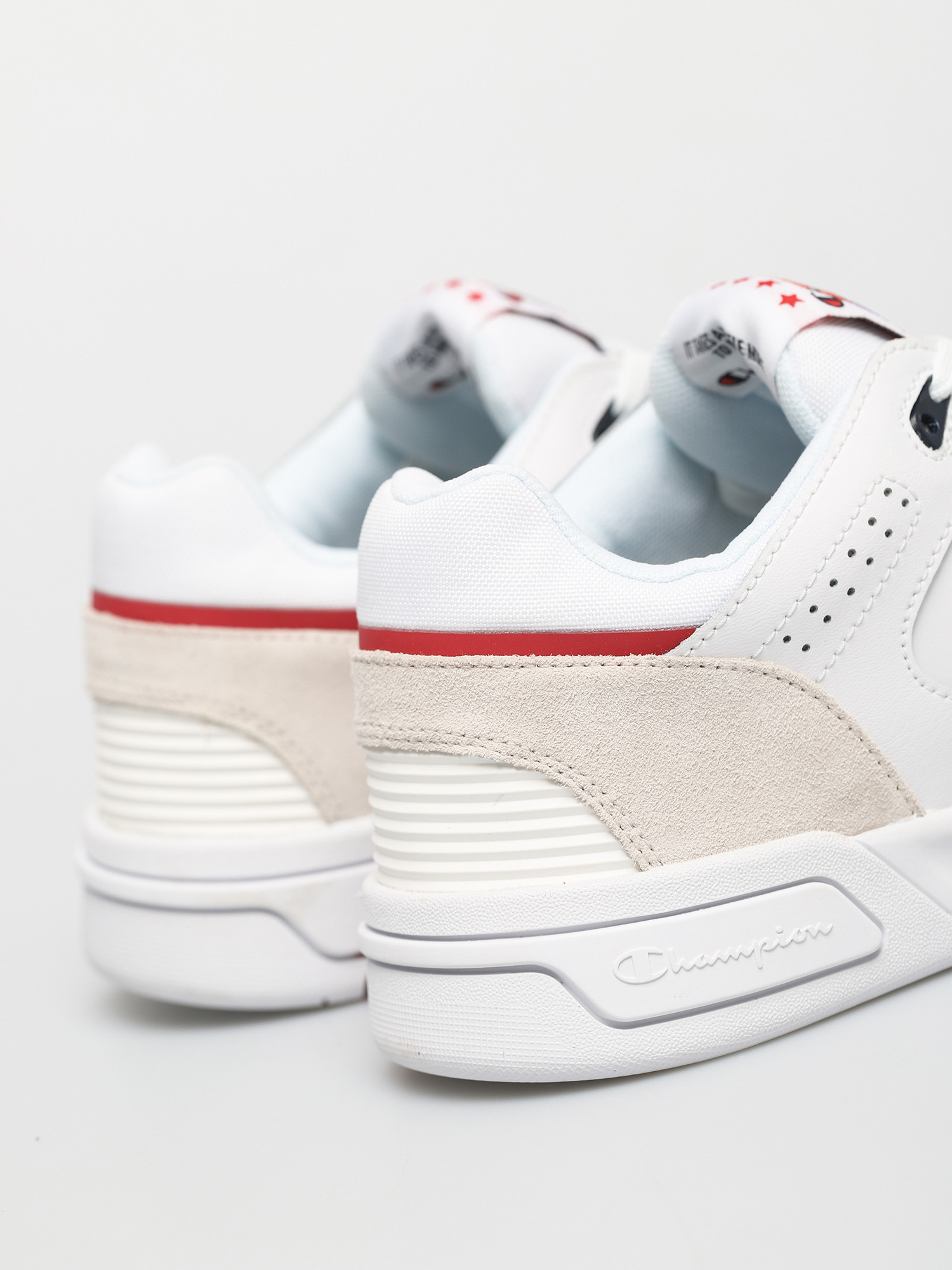 Boty Champion Low Cut Classic Z80 Low S21647 (wht/red)