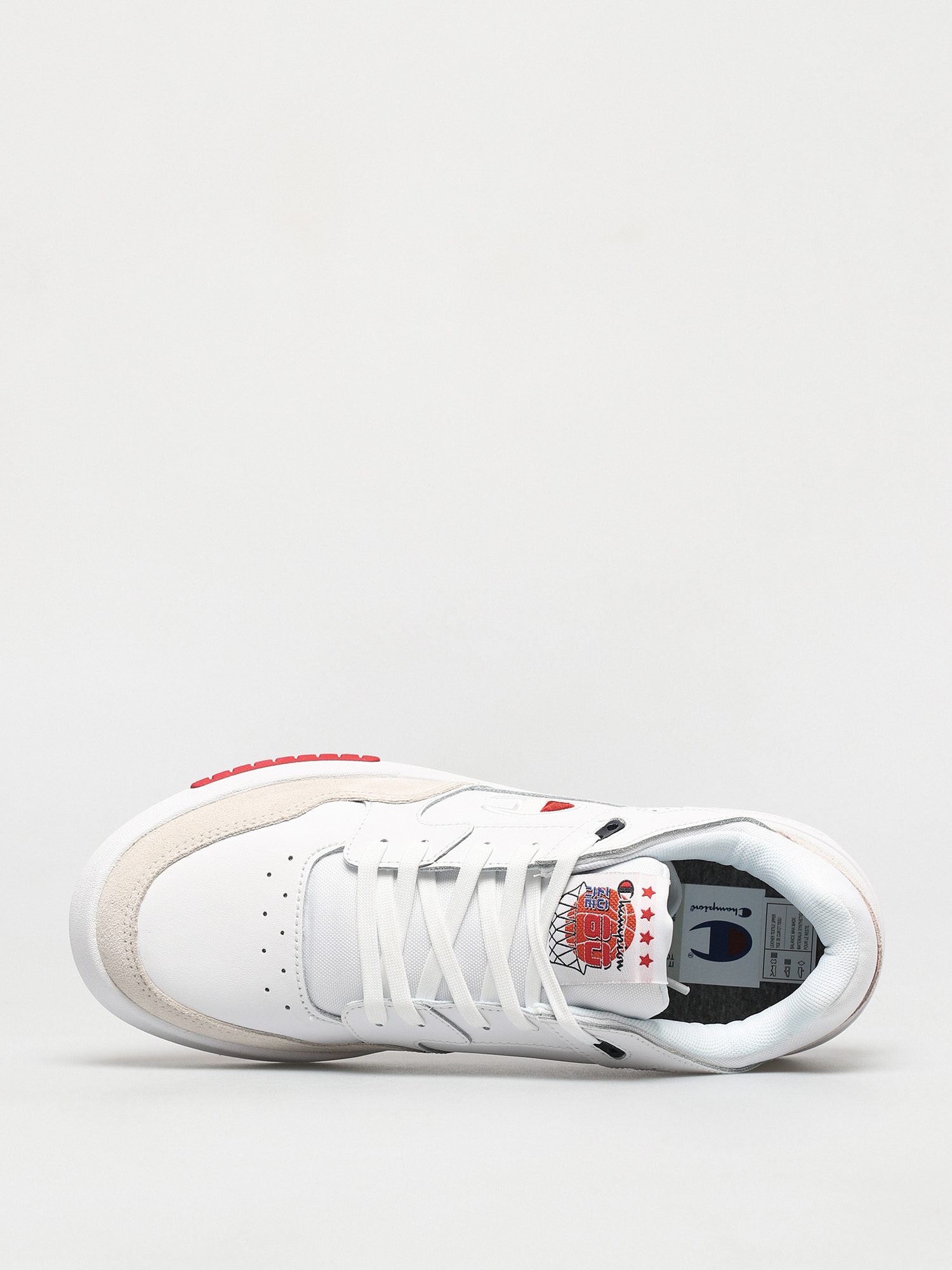 Boty Champion Low Cut Classic Z80 Low S21647 (wht/red)