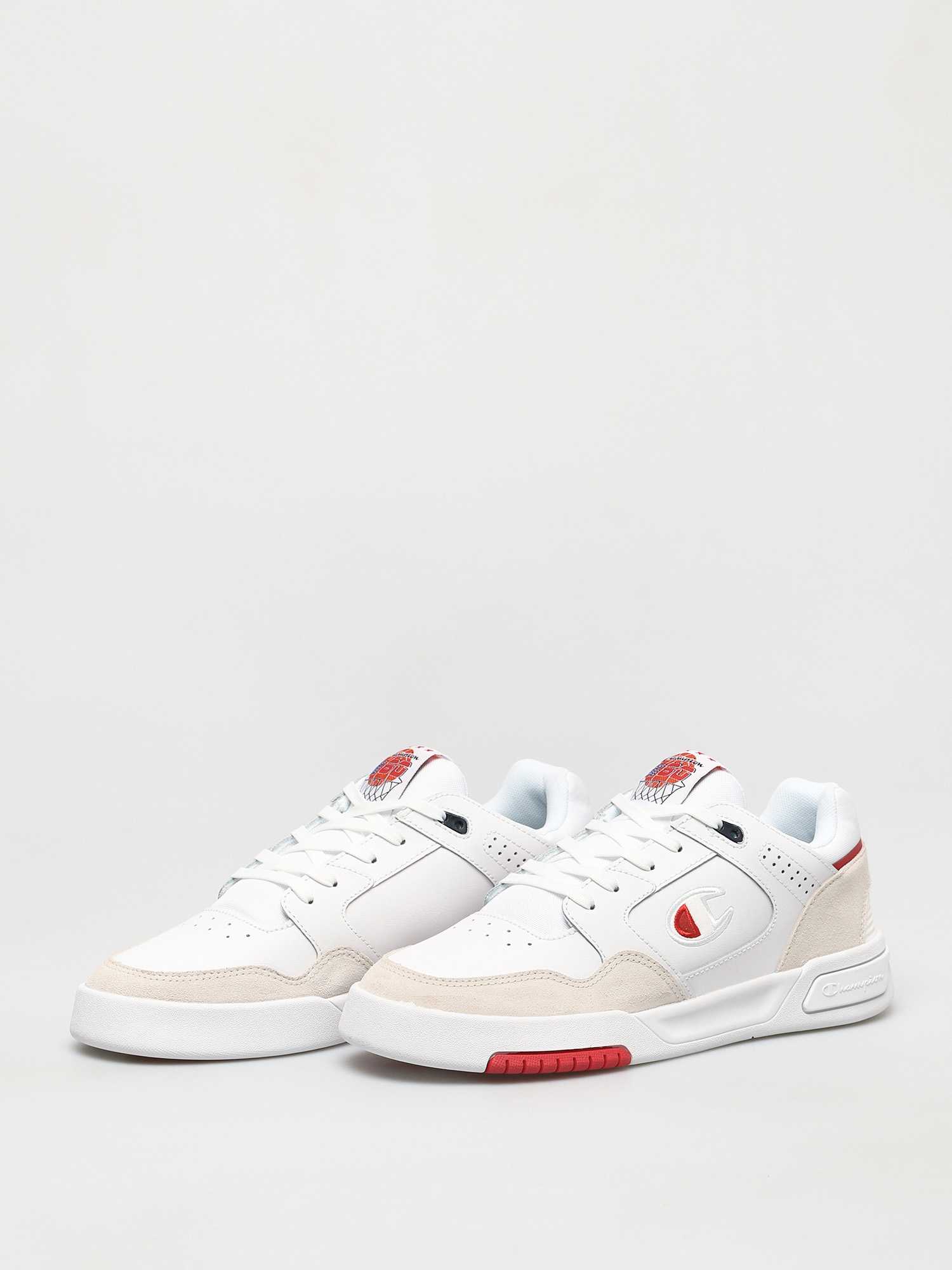 Boty Champion Low Cut Classic Z80 Low S21647 (wht/red)
