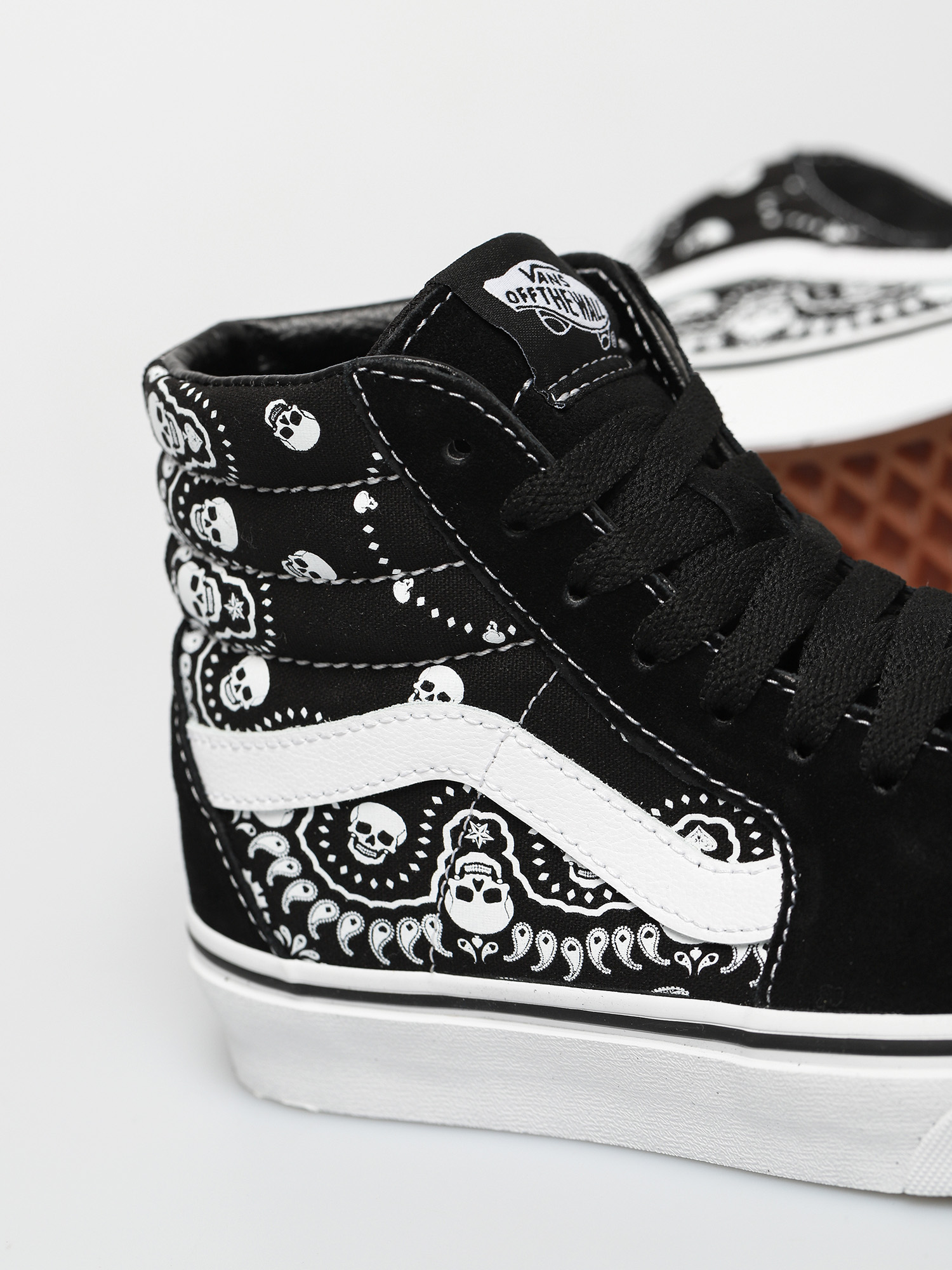 Boty Vans Sk8 Hi (bandana black/true white)