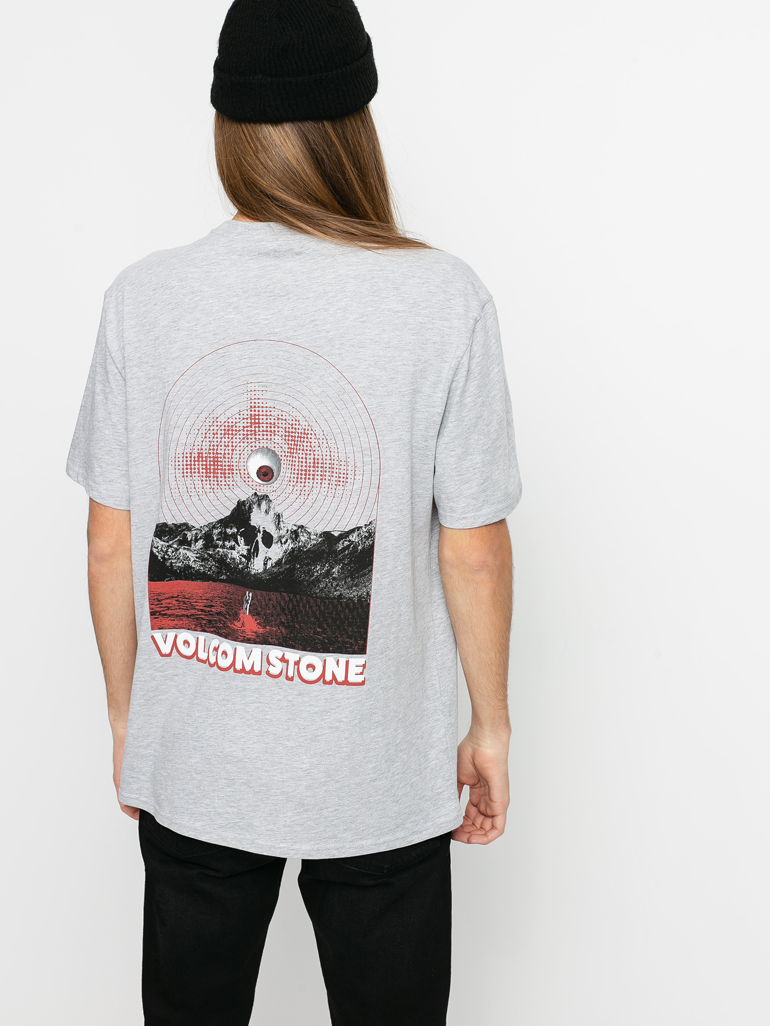 Tričko Volcom Dither (heather grey)