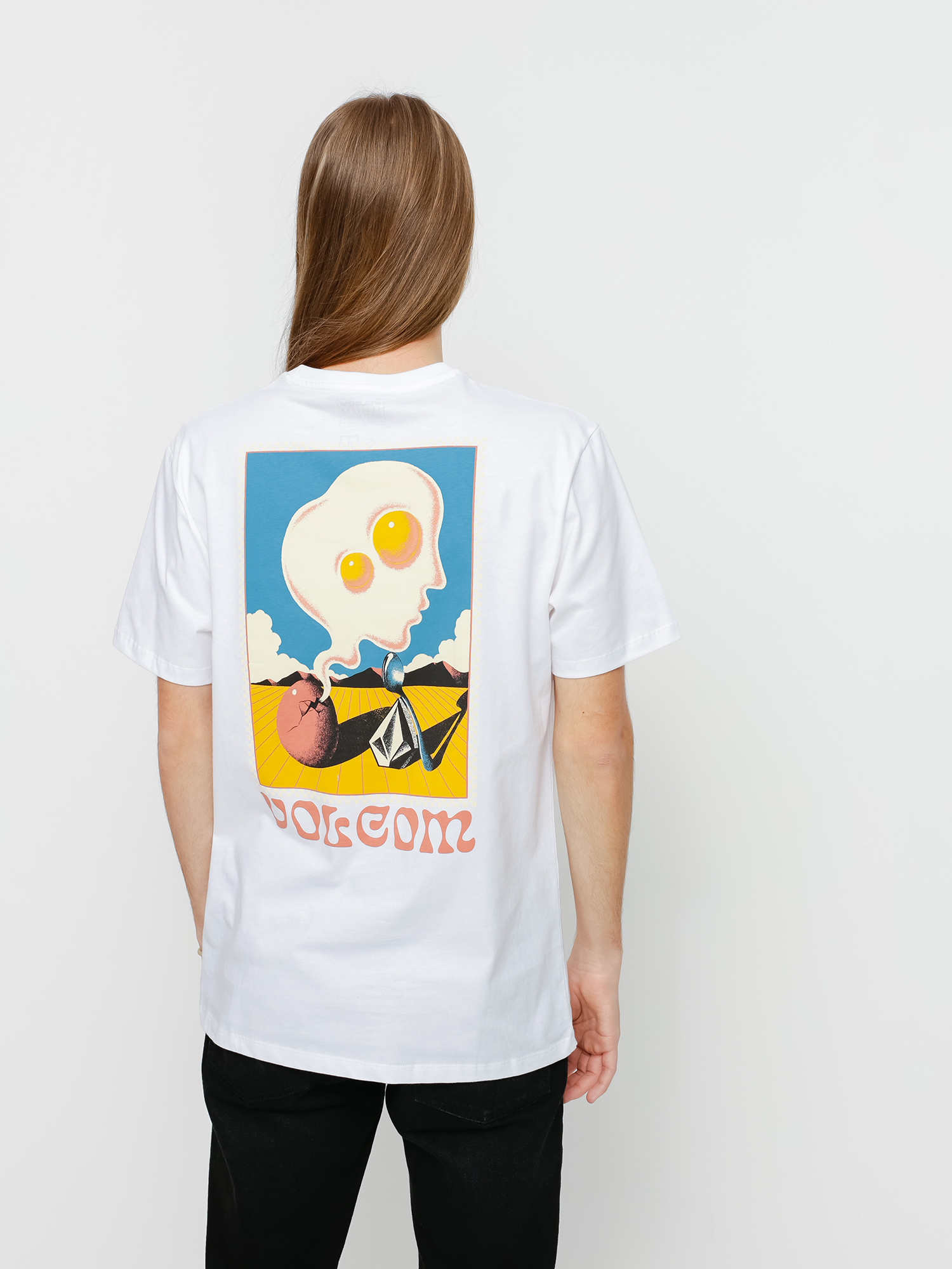 Tričko Volcom M. Loeffler Fa (white)